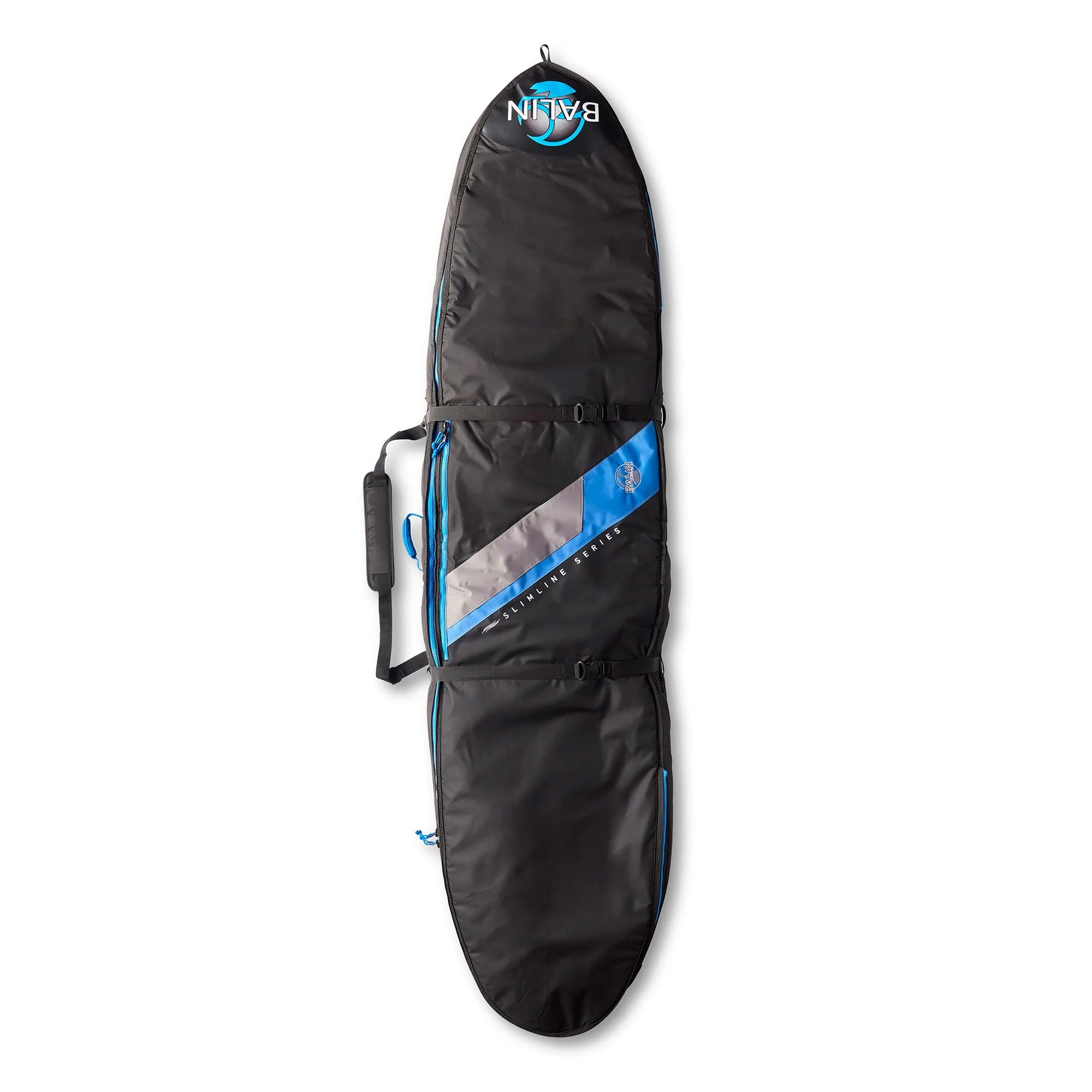 BALIN - Funda de viaje 1-3 tablas - Multi Bulky Longboard, Fish & Hybrid 10mm - Azul
