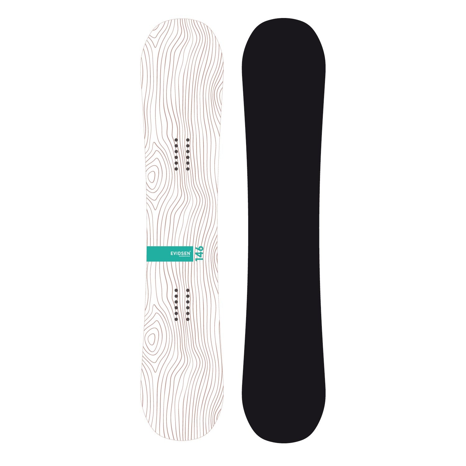 TABLAS DE SNOW EVIDSEN - 163 DE ANCHO Tabla de snowboard