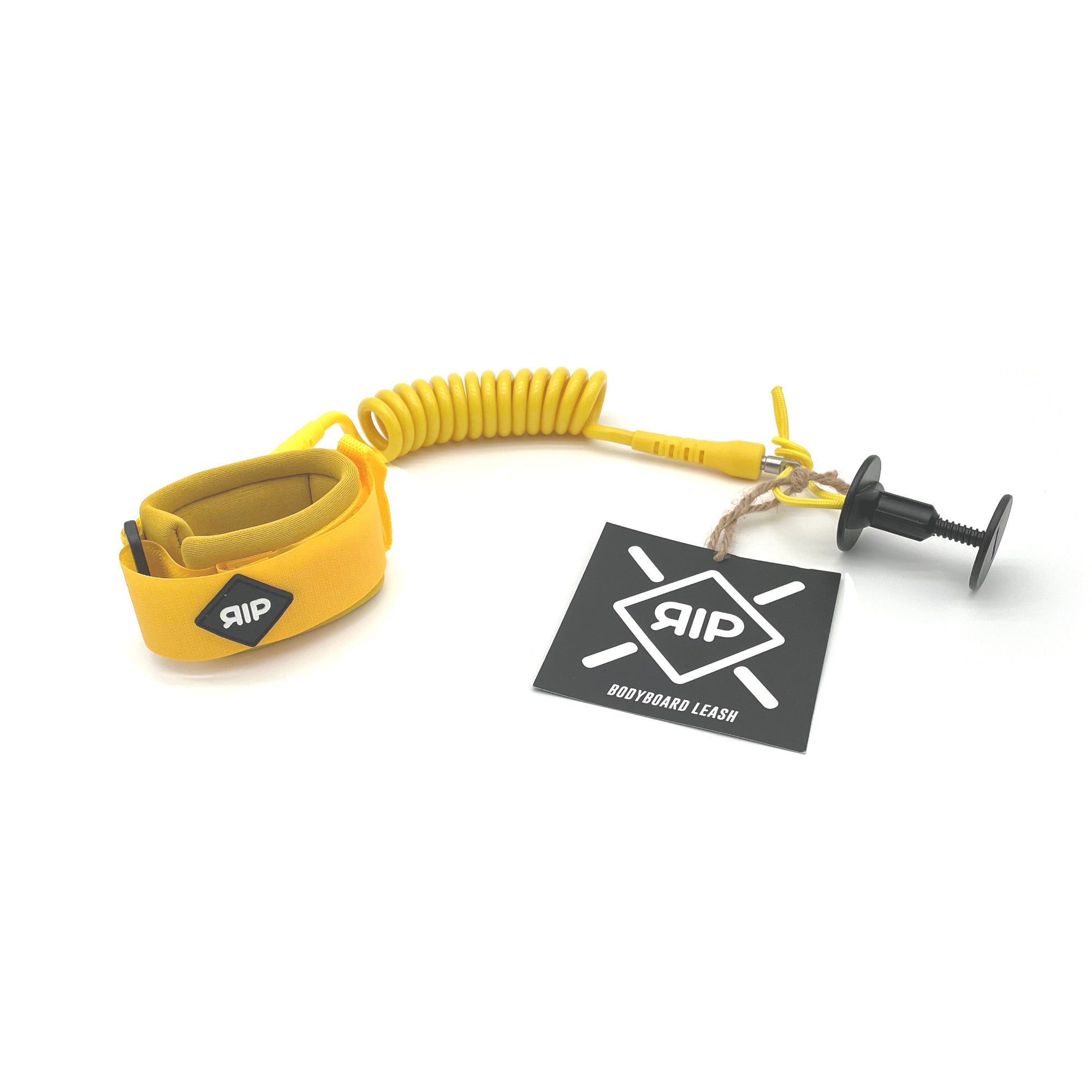 RIP Bodyboard - Leash Biceps Bodyboard Pro Series - Yellow