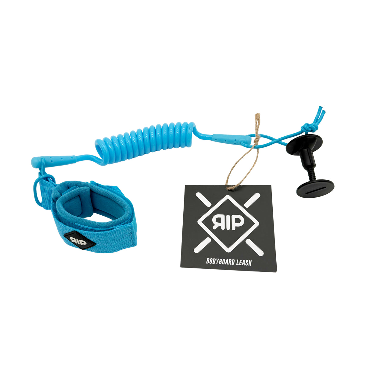 RIP - Correa de muñeca para bodyboard sin giro - Azul
