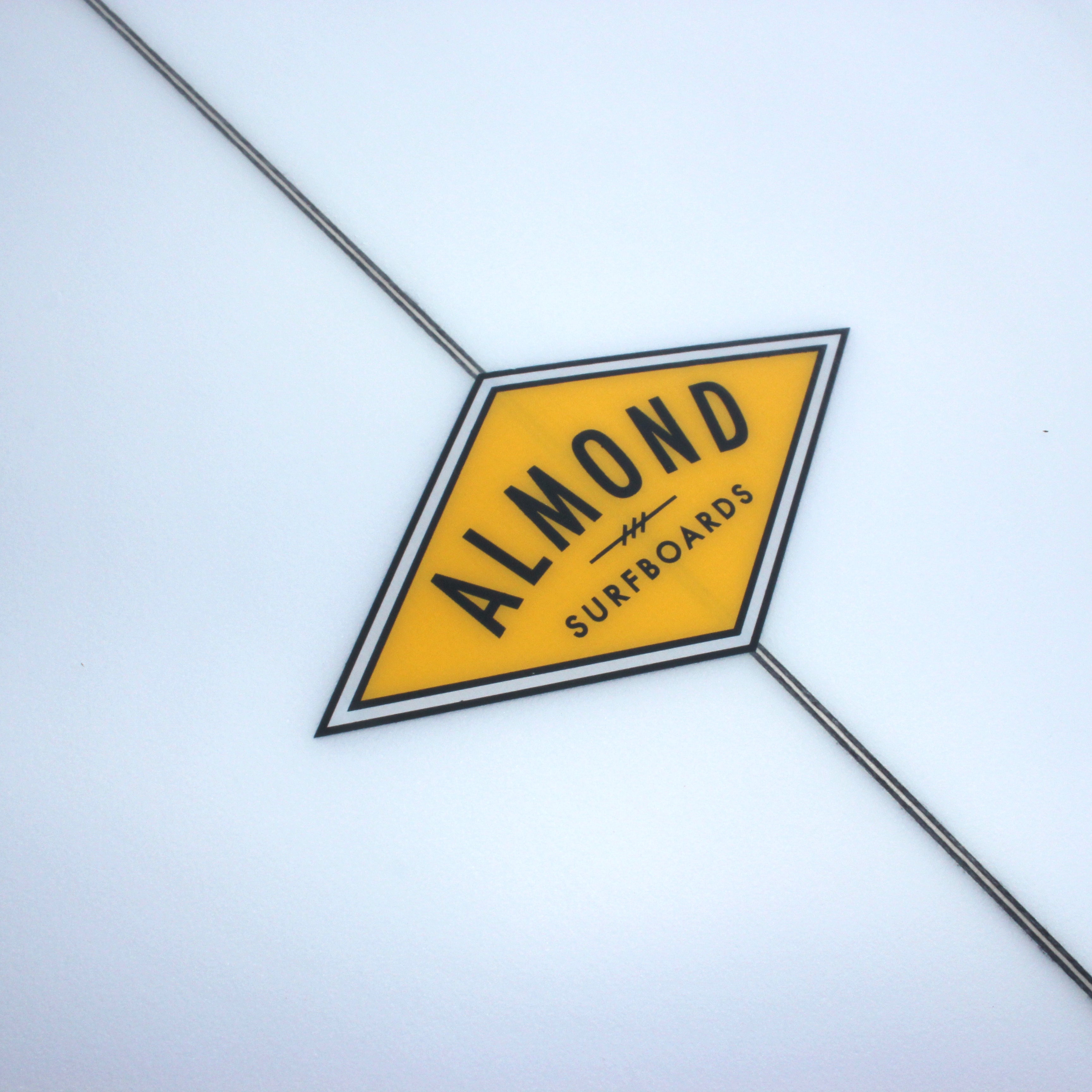 ALMOND Surfboards - Pleasant Pheasant 6'10 (PU) - Clear