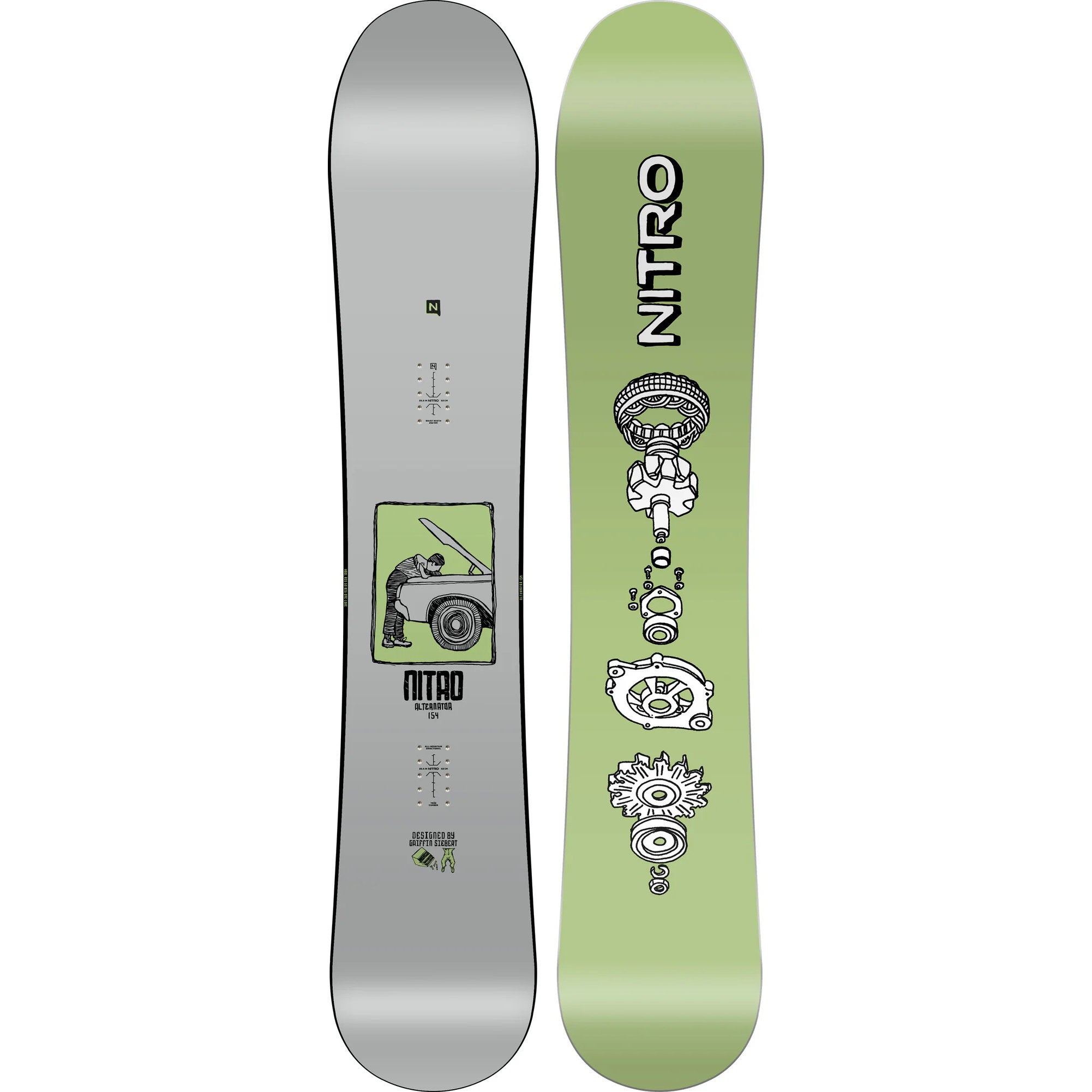 NITRO Snowboards - ALTERNATOR 157 (2026)