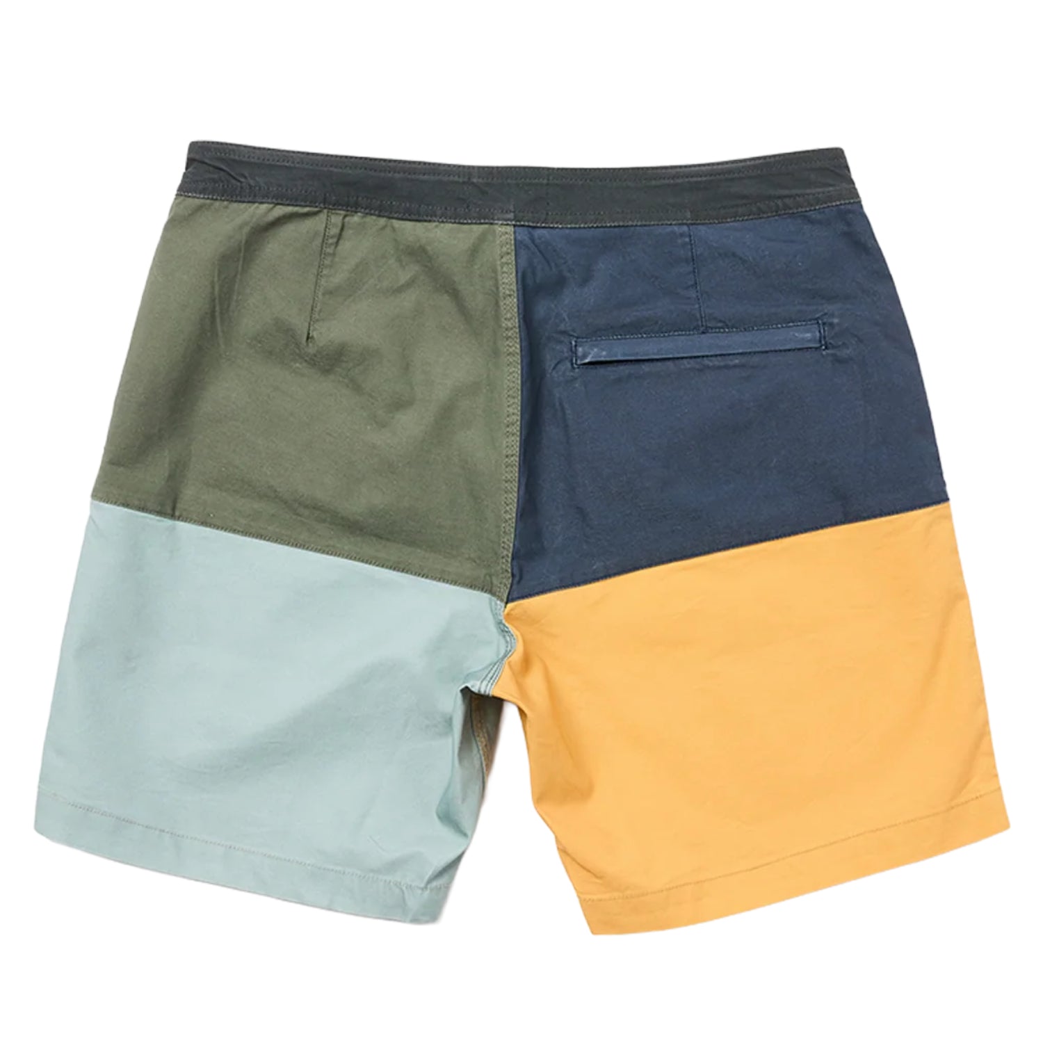 Almond - Boardshort Lumberjack Color Block - Green