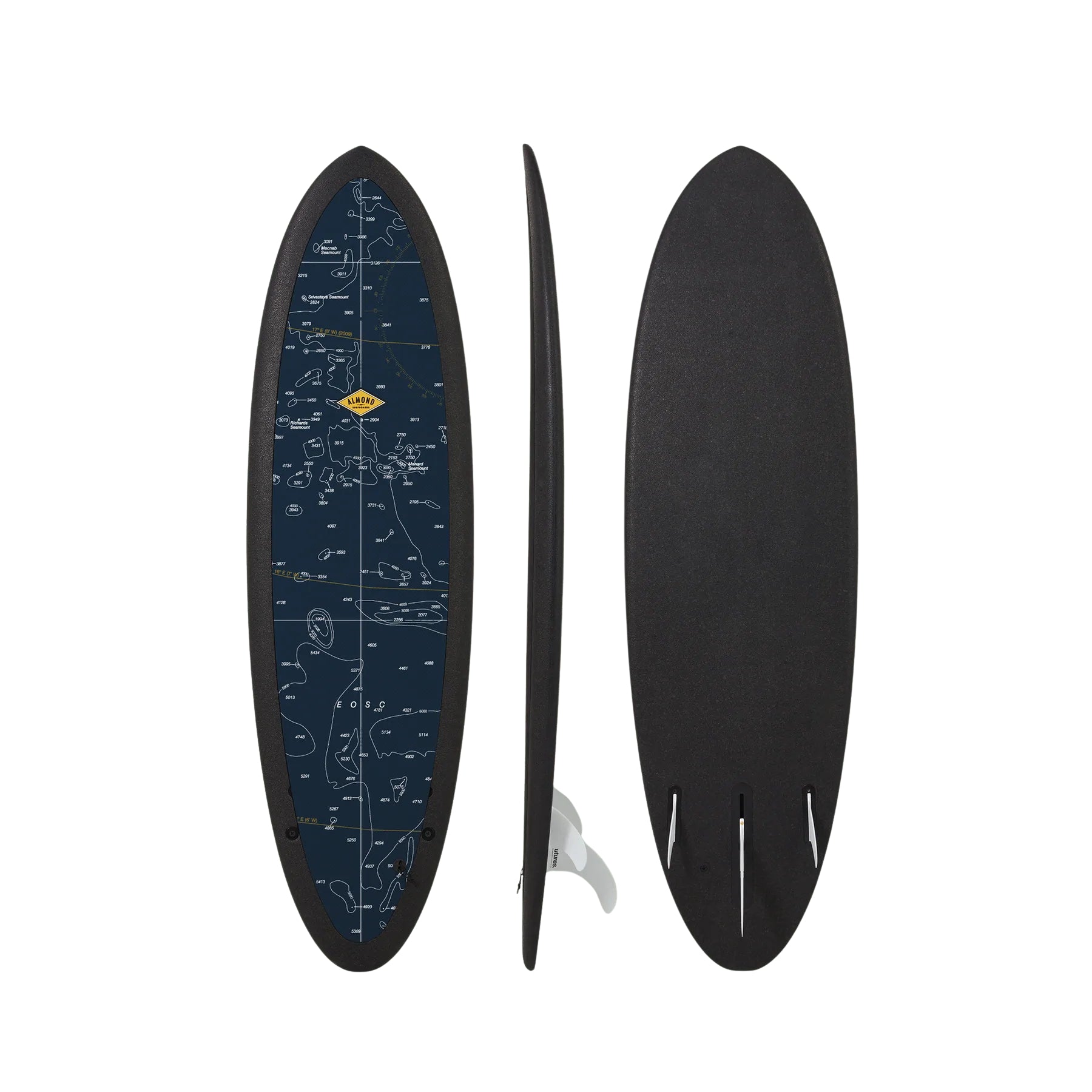 ALMOND Surfboards - R-Series 6'4 - Chart