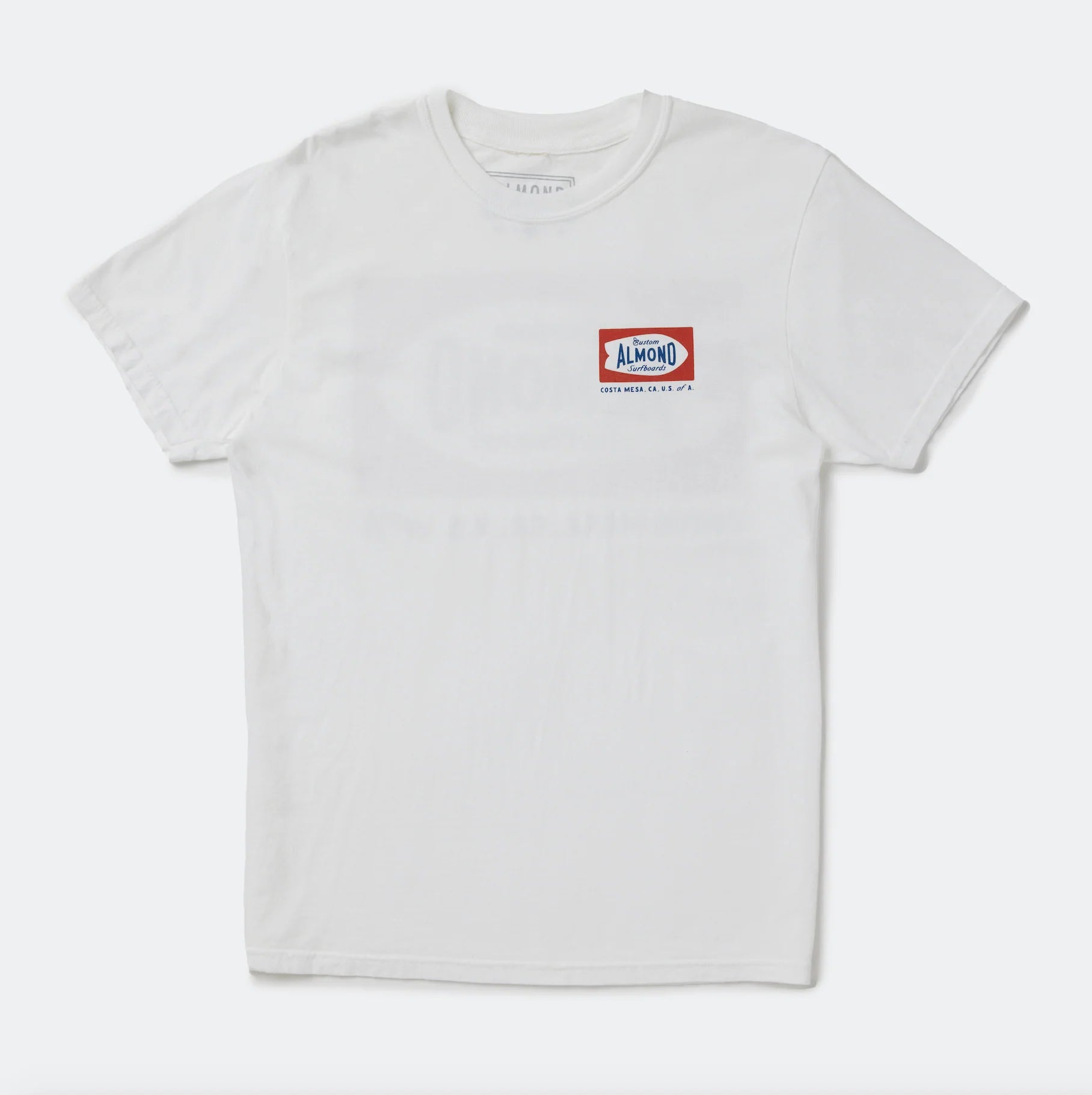ALMOND Surfboards - Seaview Tee - White