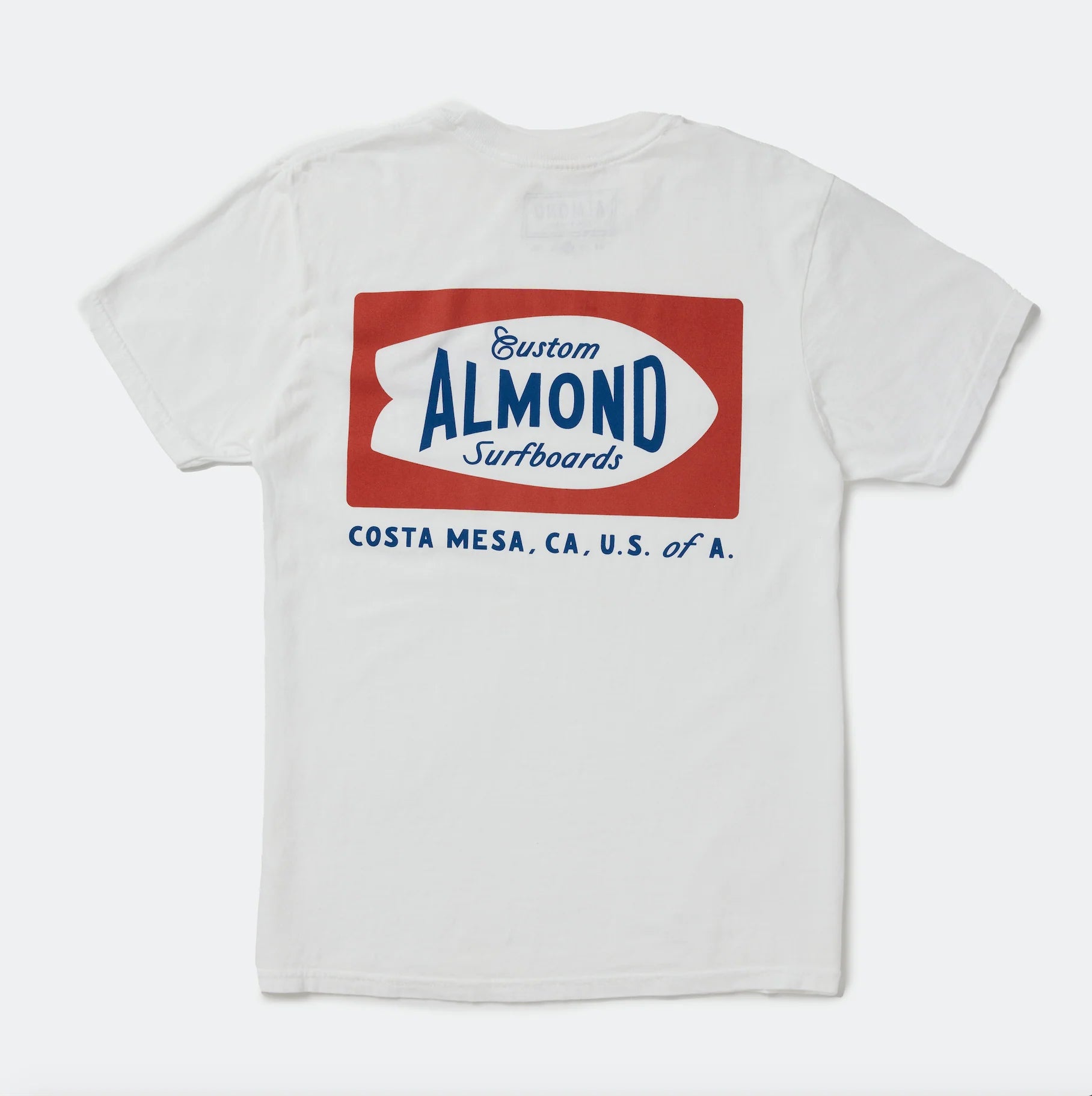 ALMOND Surfboards - Seaview Tee - White