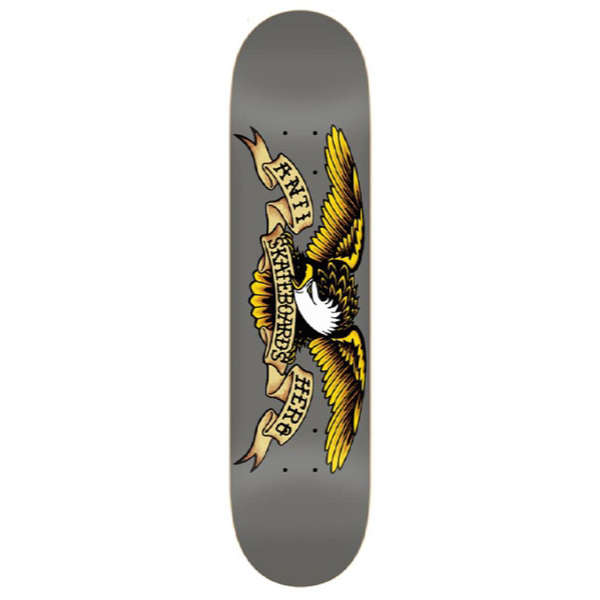 Anti Hero - Classic Eagle 8.25 Deck - Grey