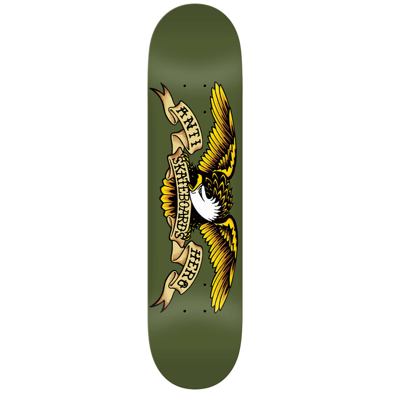 Anti Hero - Classic Eagle 8.38 Deck - Dark Green