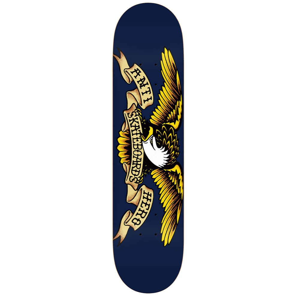 Anti Hero - Classic Eagle 8.5 Deck - Navy