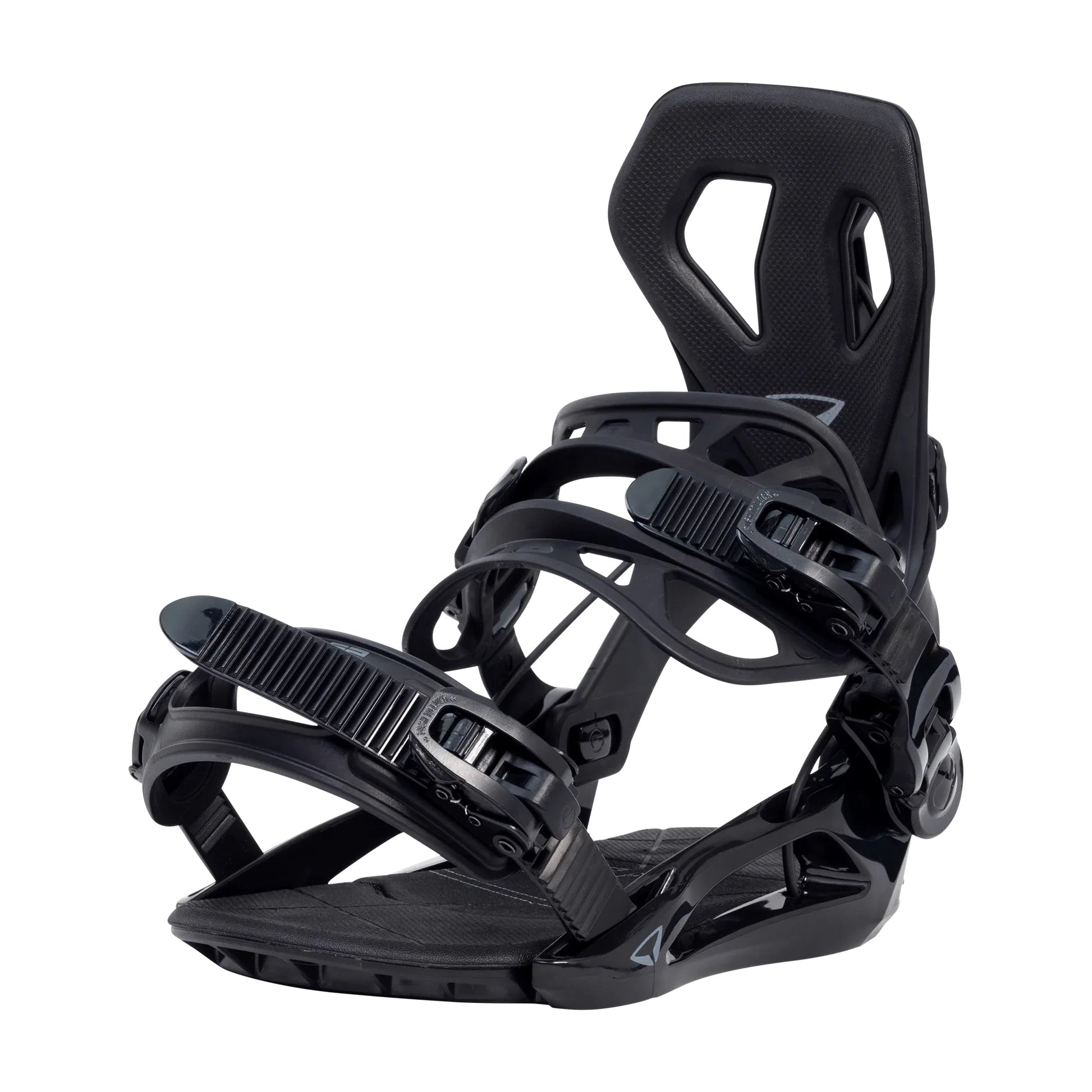 SP BINDINGS - Fijaciones de snowboard BASE+ 2026 (Multi-Entrada) - Negro