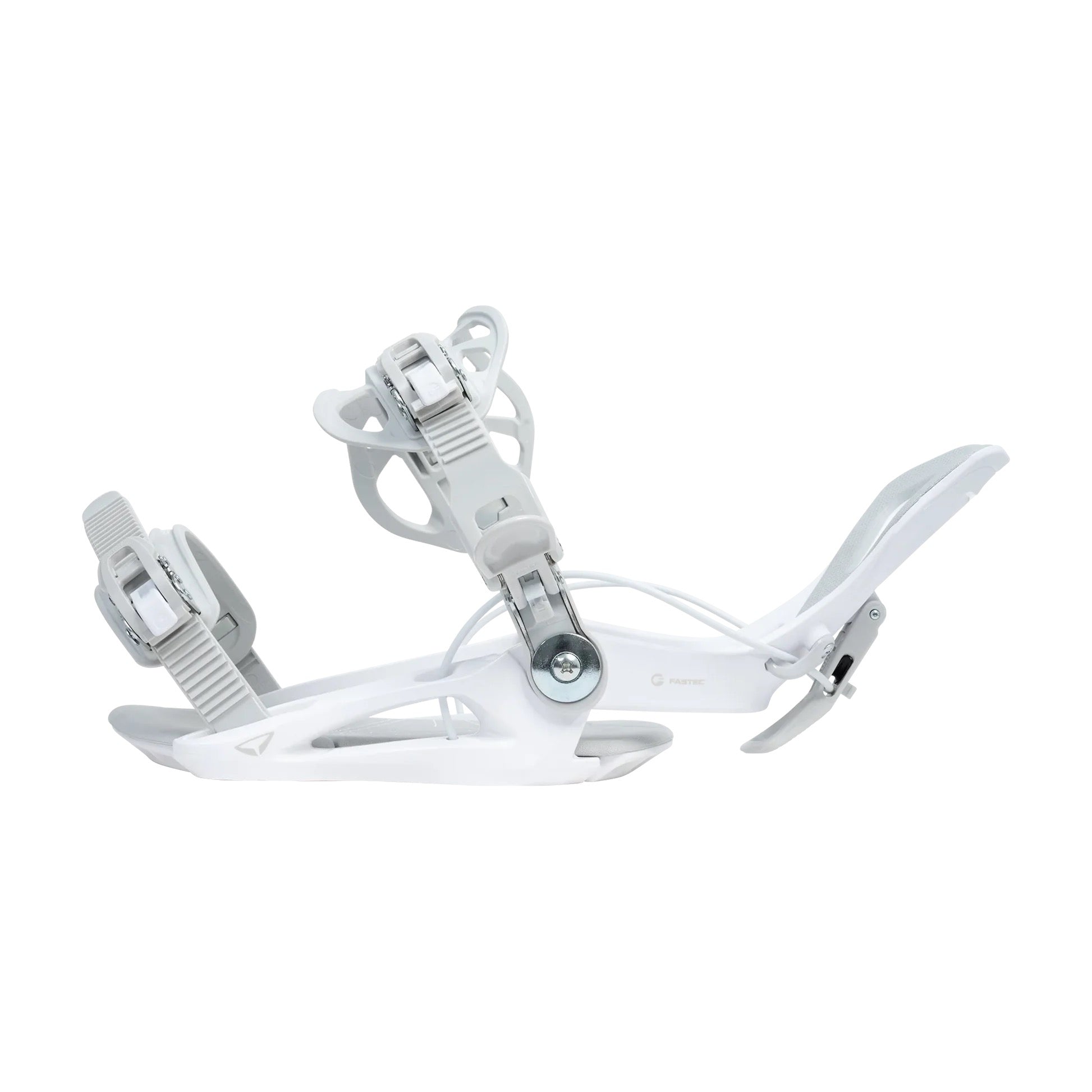 SP BINDINGS - Fijaciones de snowboard BASE+ 2026 (Multi-Entrada) - Blanco