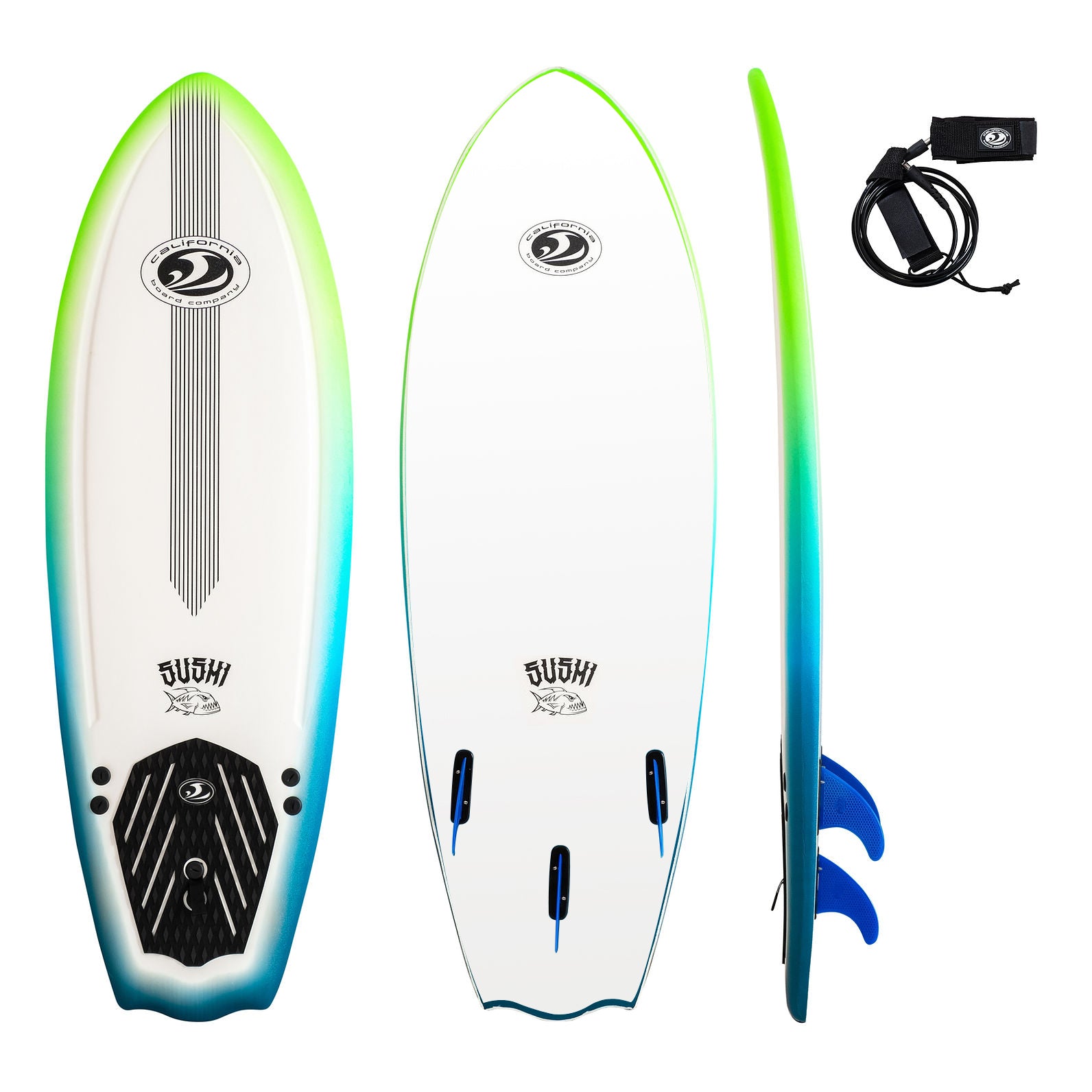 CBC - Sushi Fish Softboard 5'8 - Gráfico