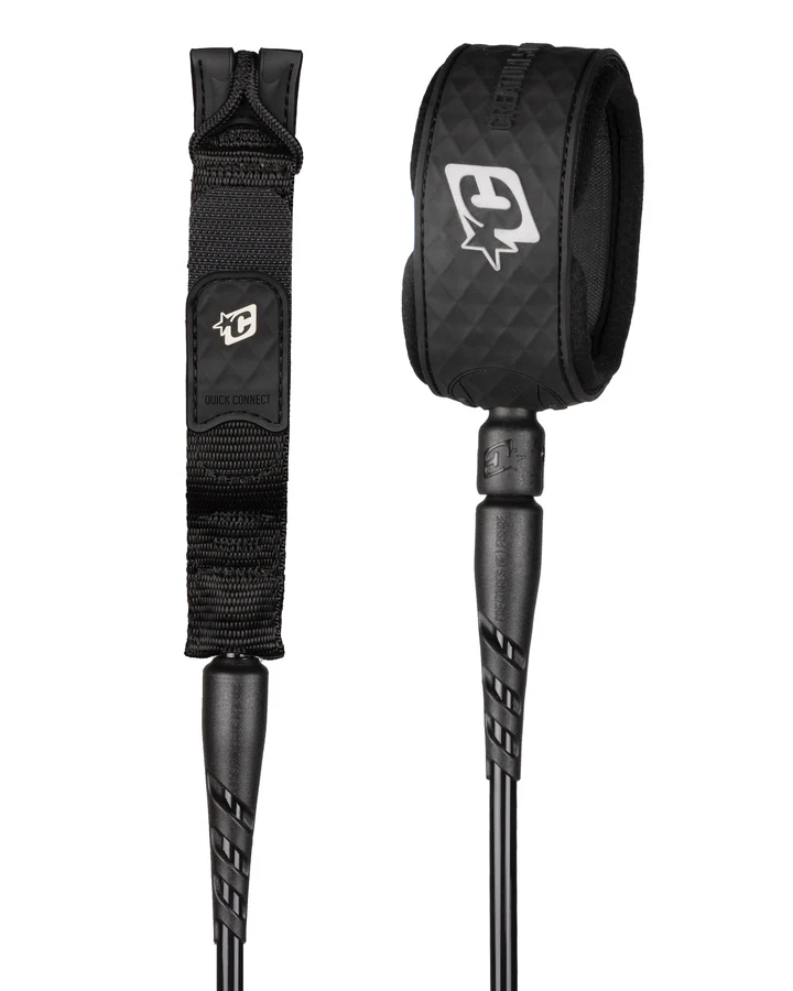 CREATURES - Surf Leash Reliance 2.0 / STANDARD DUTY - Black Silver