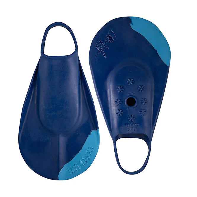 KICKS FINS - Palmes bodyboard et bodysurf - Kai Blue
