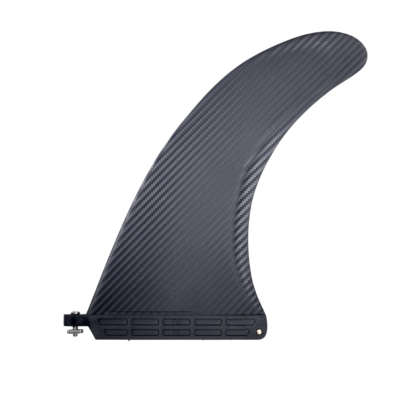 SURF SYSTEM - Single fin 10.0 Composite Carbon Texture - Black
