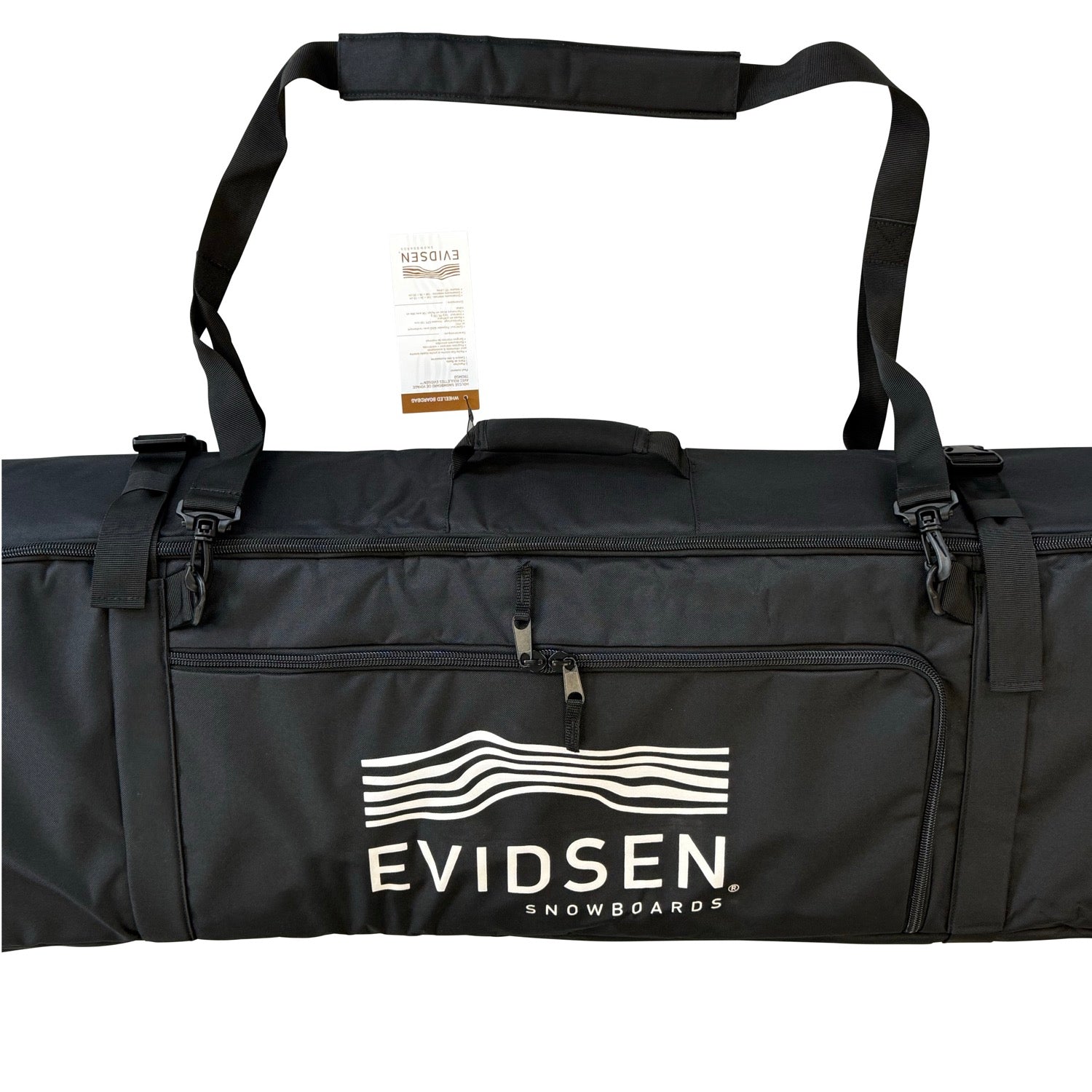 EVIDSEN - TROMSØ Travel Snowboard Bag Wheeled - Black