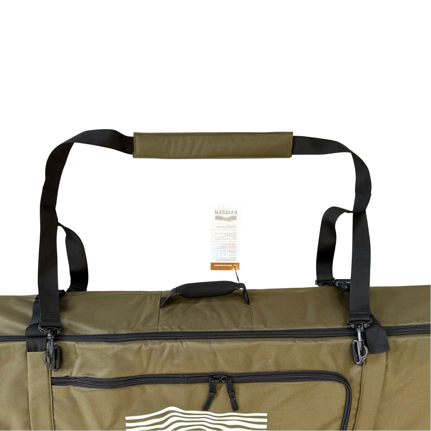 EVIDSEN - TROMSØ Travel Snowboard Bag Wheeled - Khaki