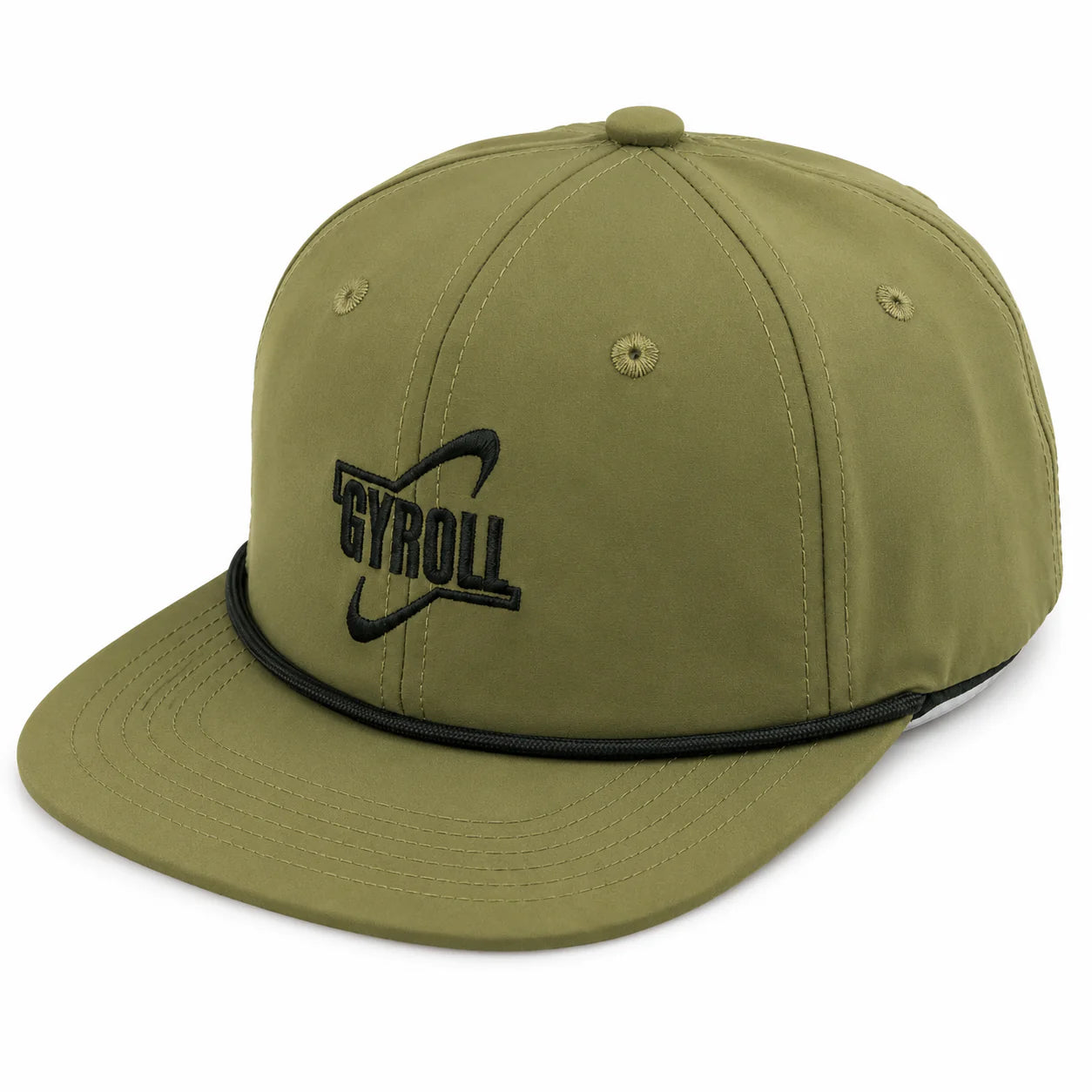 GYROLL - Gorra Skipper 6 paneles - Olive