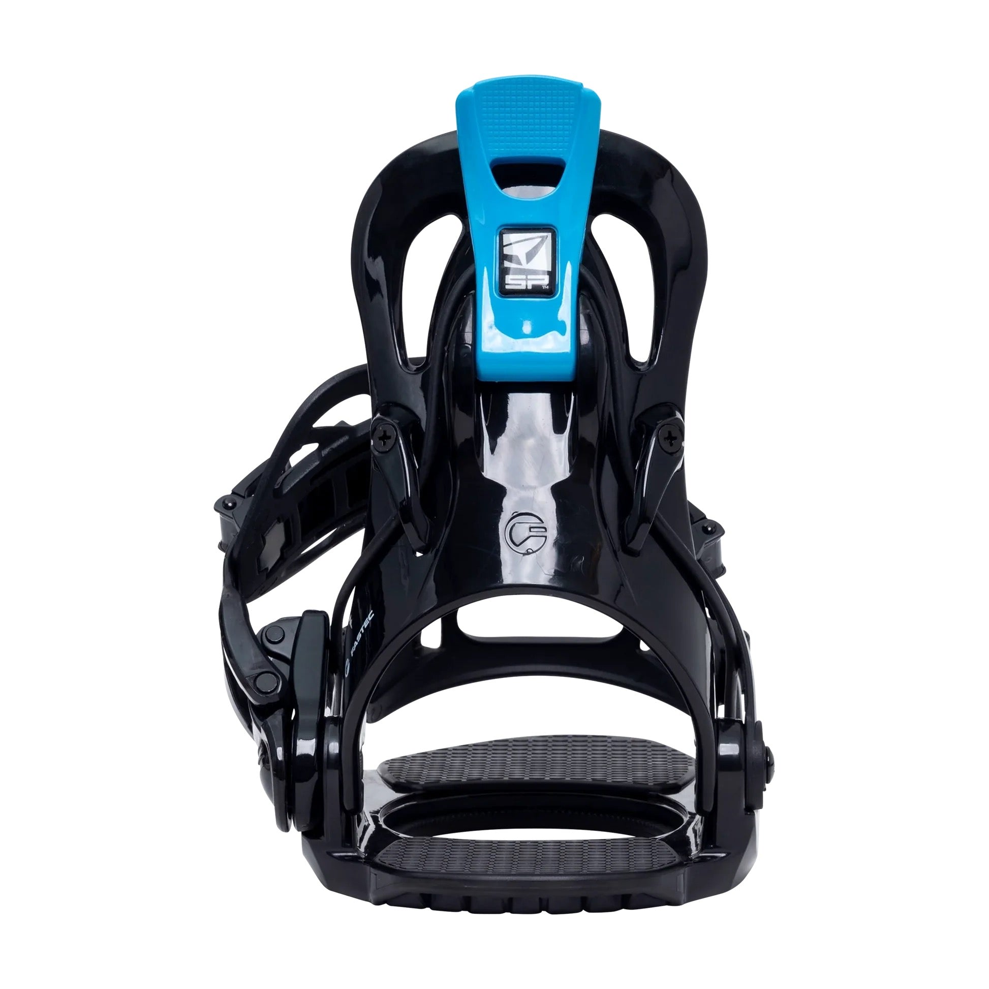 SP BINDINGS - Fixations Snowboard Enfant - KIDDO 2026 (Entrée arrière) - Black