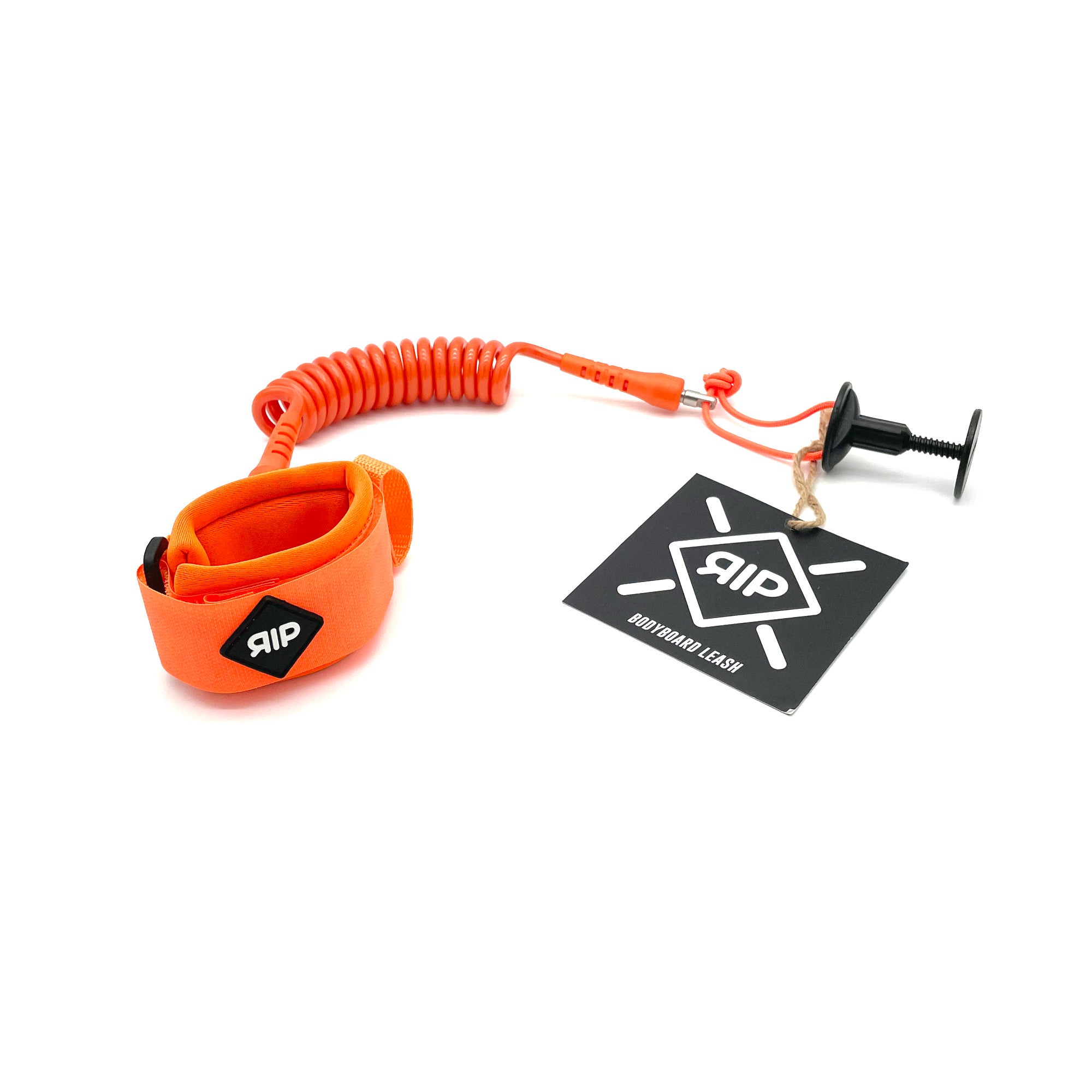 RIP - Leash Poignet Bodyboard Pro Series - Orange