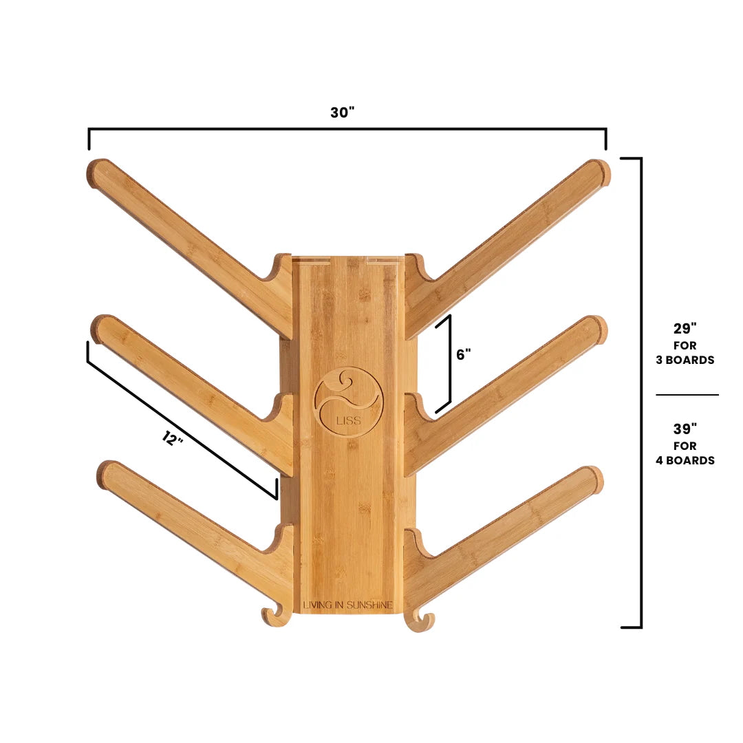 LISS - Surf Rack - Sun Rack Horizontal 3 Boards
