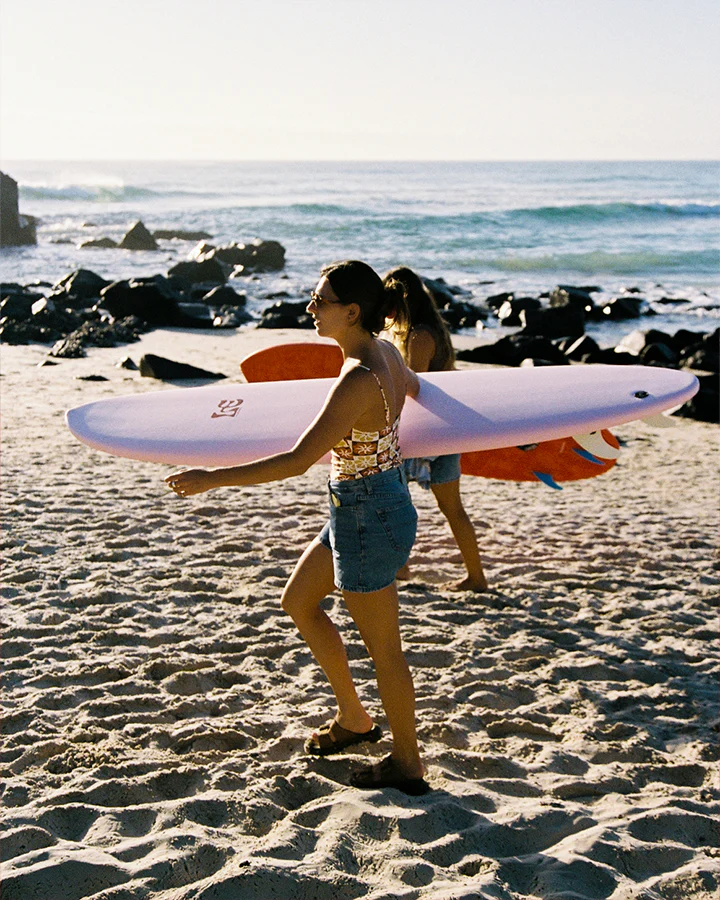 MF Mick Fanning x Laura Enever - Sugar Glider Super Soft - 7'0 - Futures - Pink