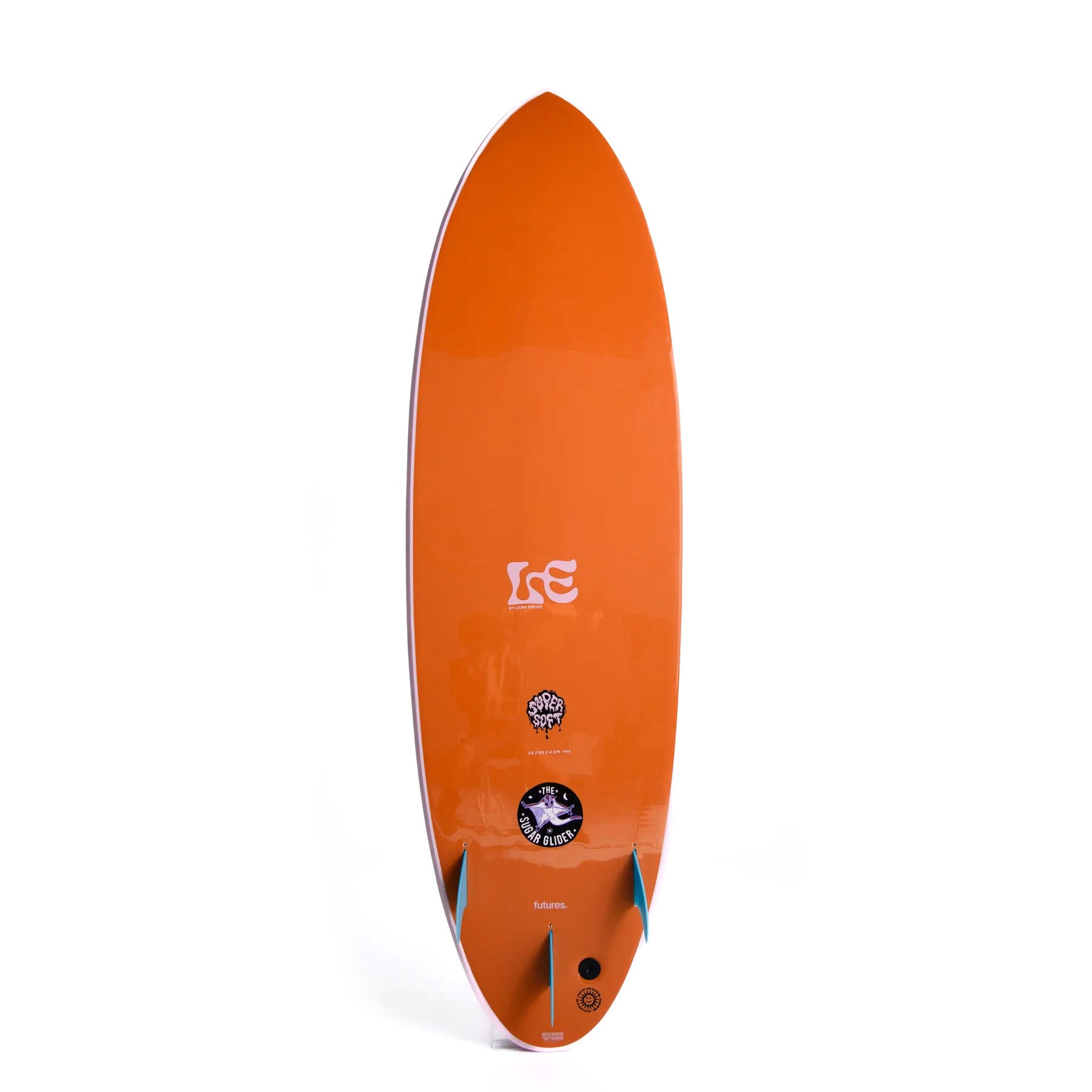 MF Mick Fanning x Laura Enever - Sugar Glider Super Soft - 7'0 - Futures - Pink