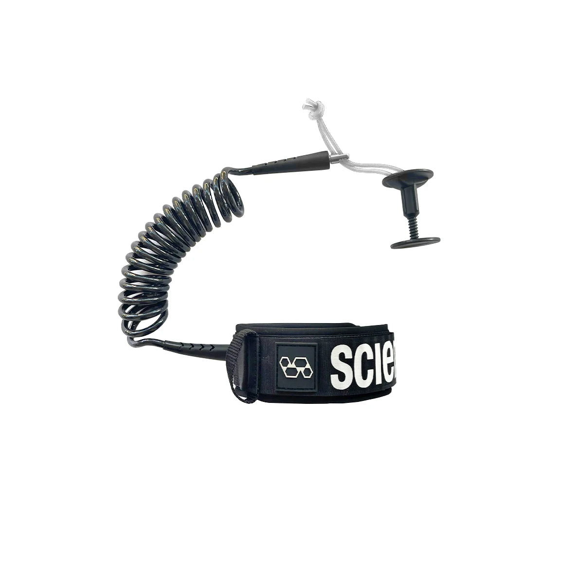 SCIENCE - Bodyboard Wrist Leash - Essentials - Black / White