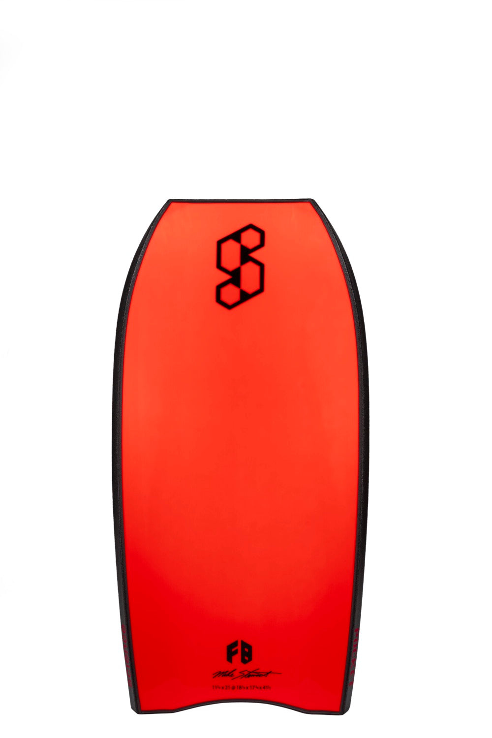 SCIENCE Bodyboard - Pocket NRG+ F8 - Black / Fluo Red