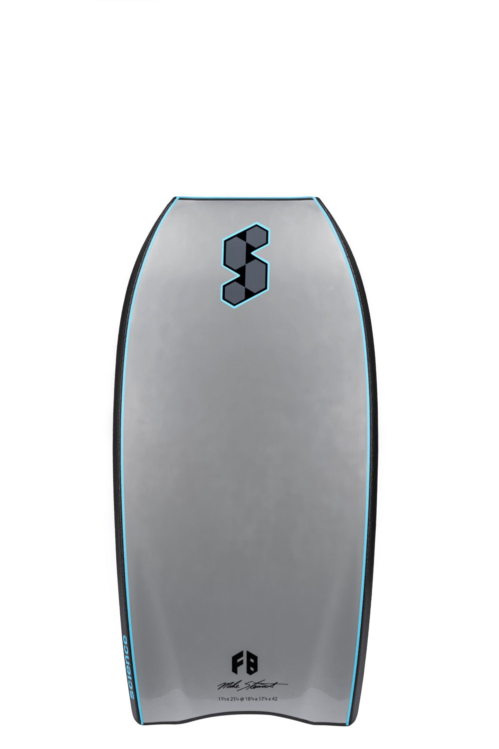 SCIENCE Bodyboard - Pro NRG+ F8 - Aqua / Silver