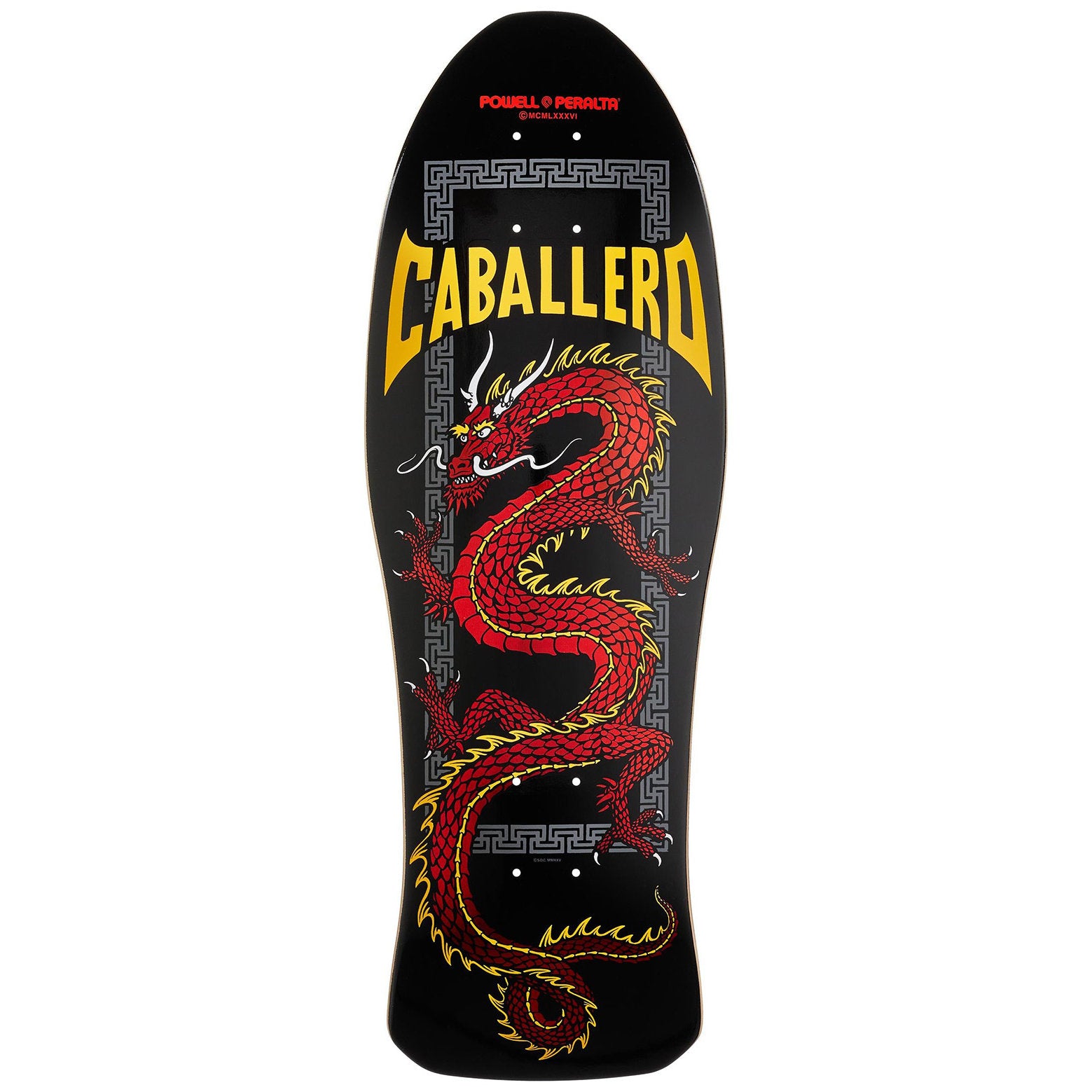 Powell Peralta - Baraja Cab Chinese Dragon - Amarillo