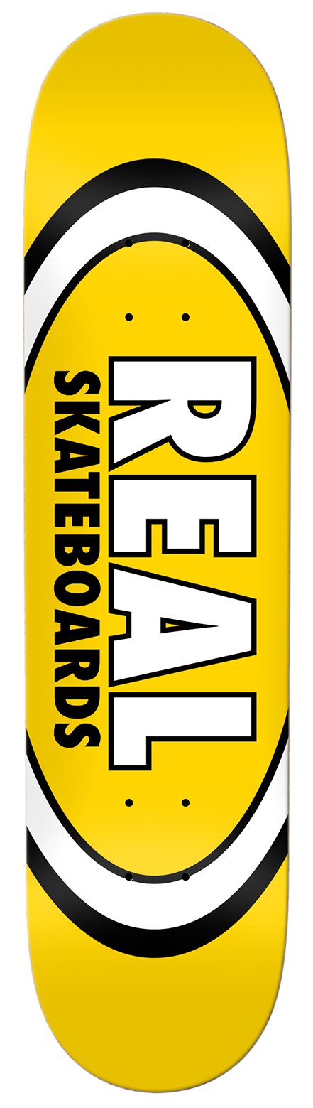 REAL Skateboards - Team Classic Oval - 8.0 Deck