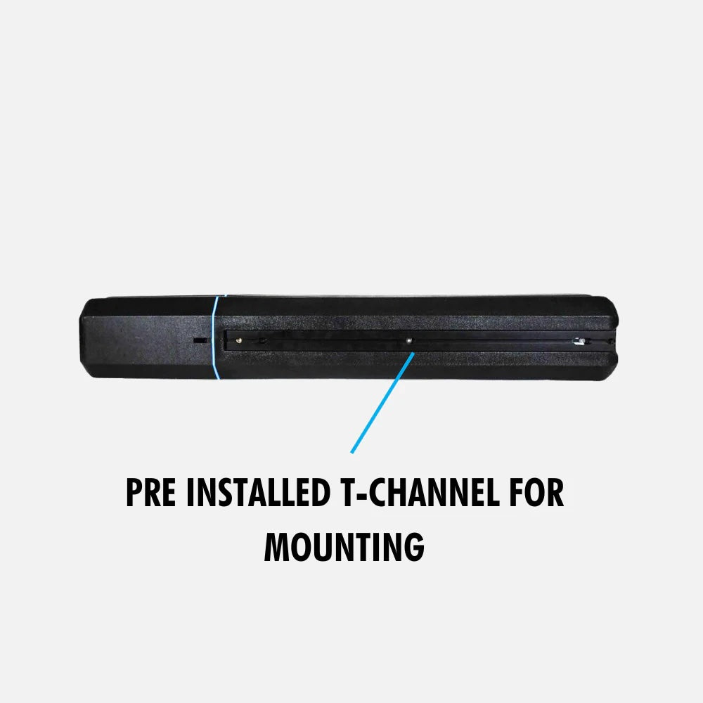 RINSEKIT RACK - Stand-alone portable shower (with Battery) - Black