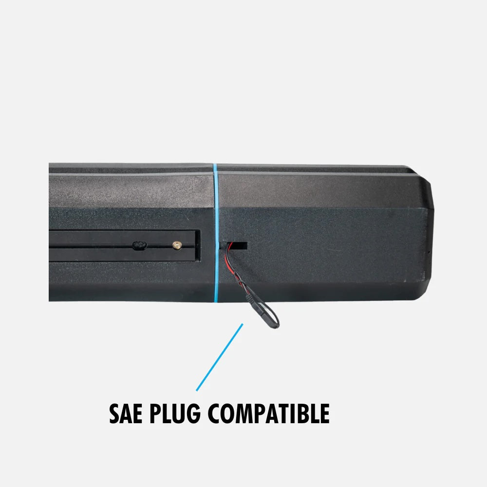 RINSEKIT RACK - Stand-alone portable shower (with Battery) - Black