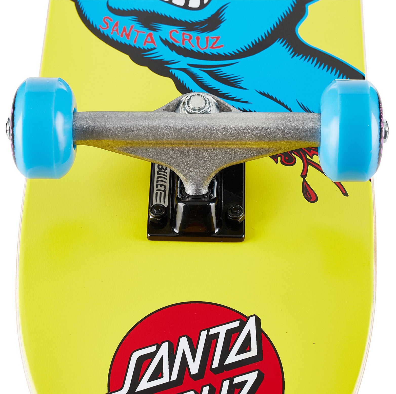 Santa Cruz - Complete Skateboard 7.75 x 30 - Screaming Hand - Yellow