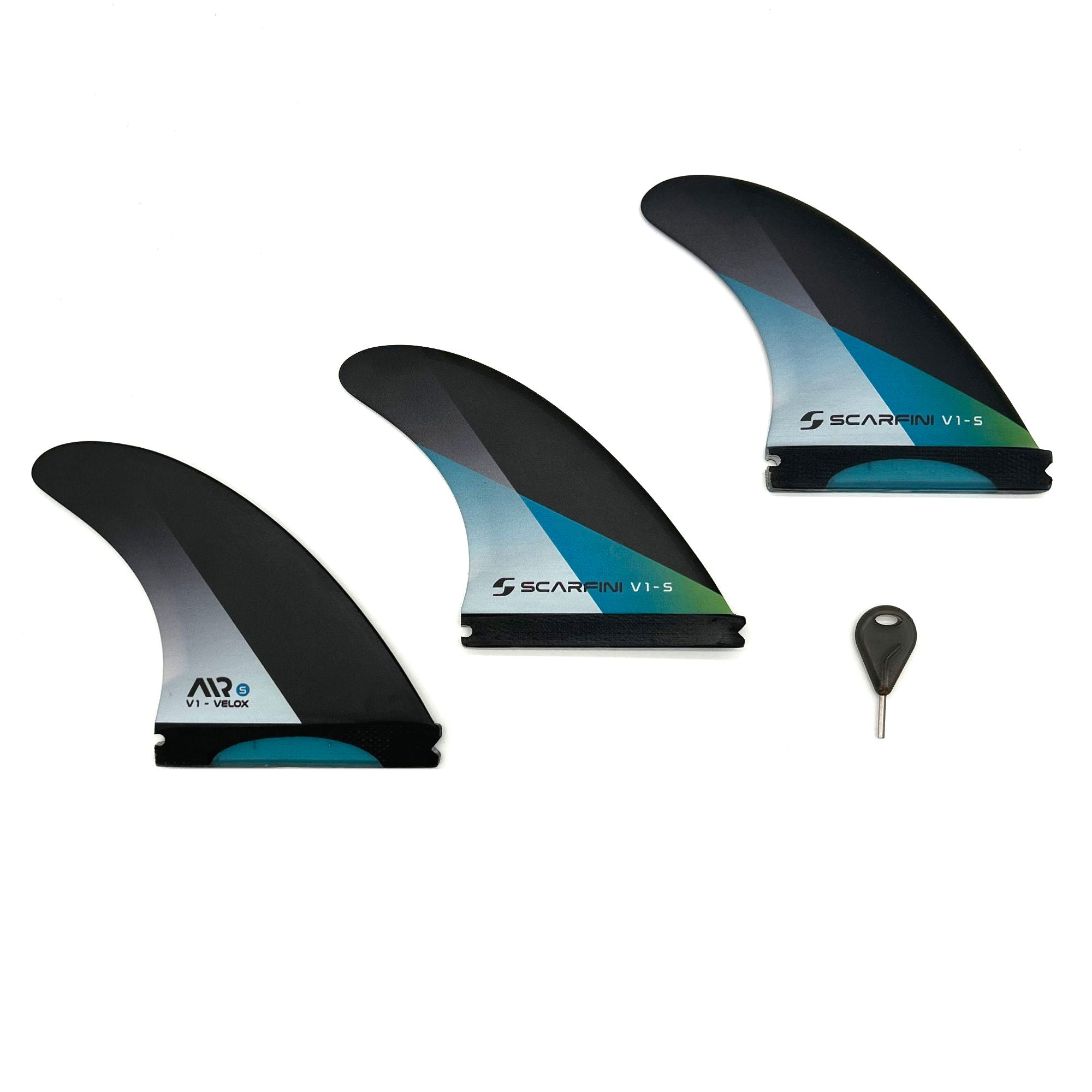 THRUSTER SCARFINI - AIR-CARBON FIBERGLASS FIN (taille S) - Futures