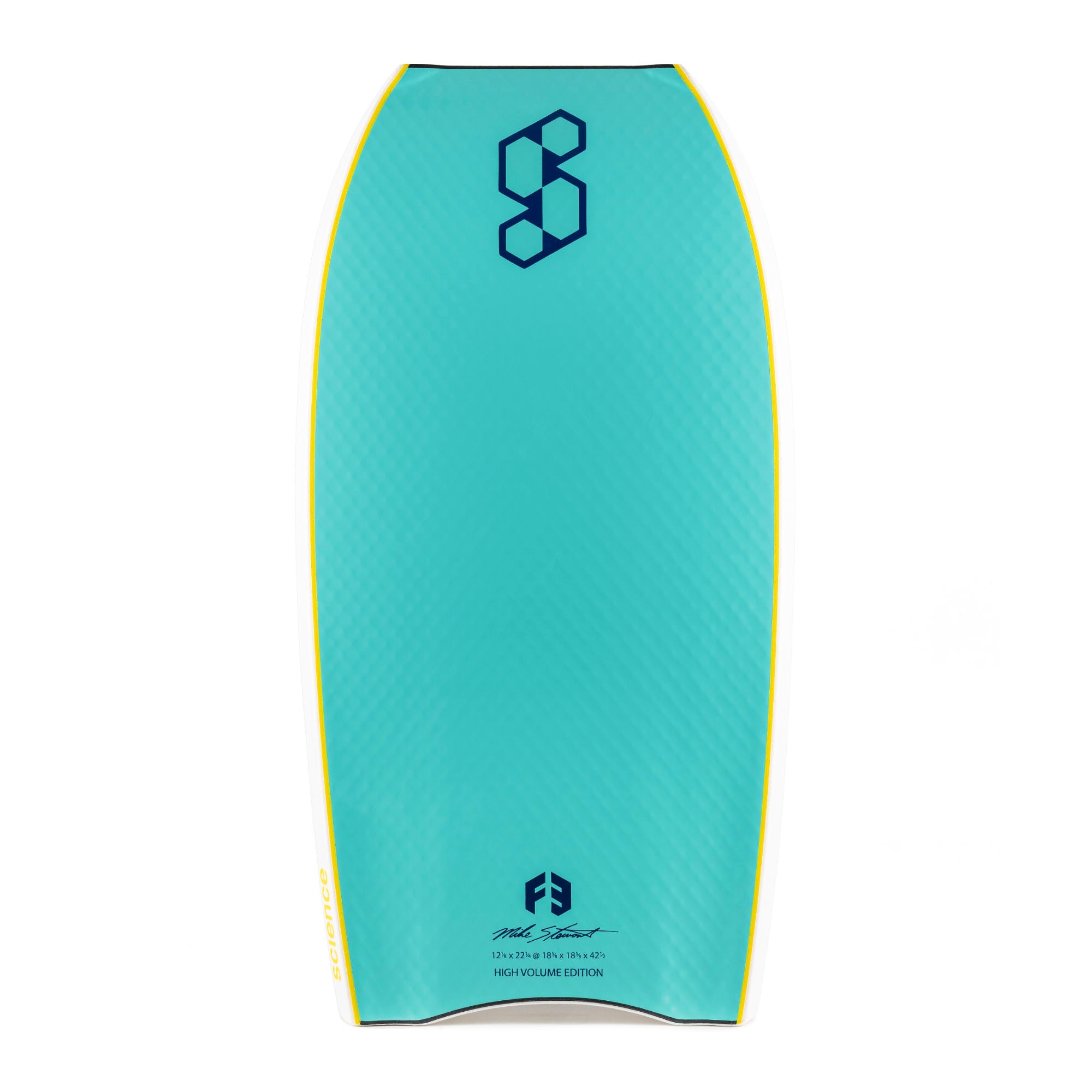 Science Bodyboards - Style Loaded F3 Hi Volume PP - Dark Blue / Aqua