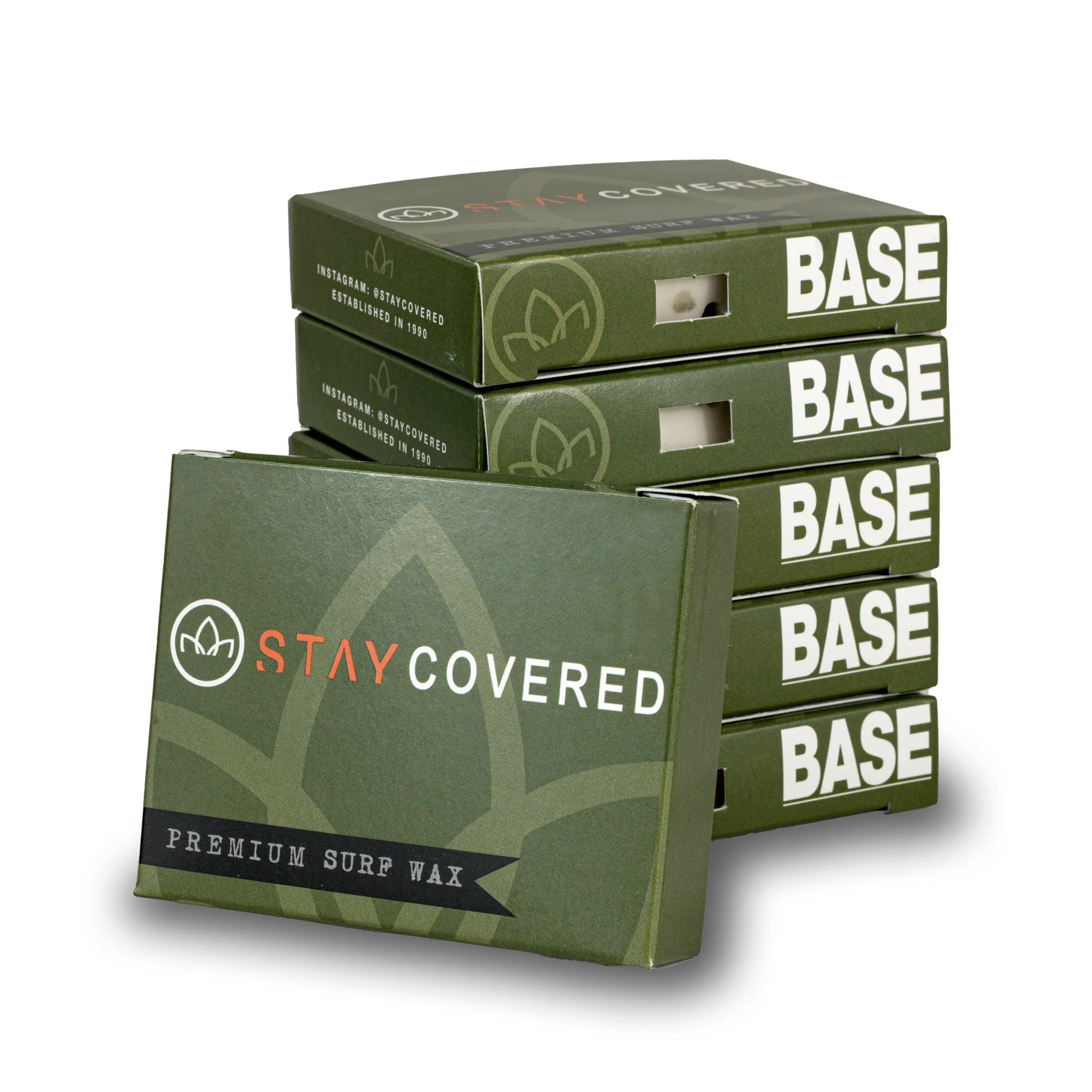 STAY COVERED - Oragnic Surf Wax - BASECOAT