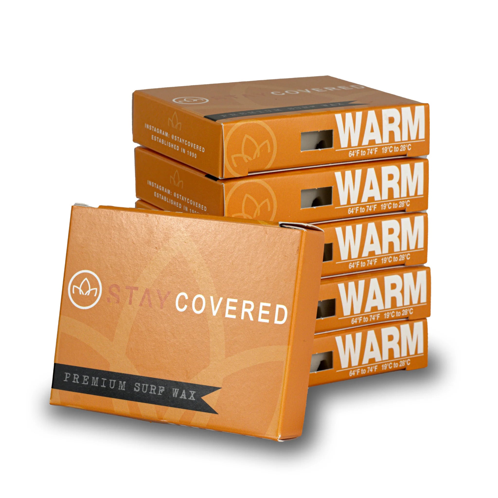 STAY COVERED - Organic Surf Wax - WARM
