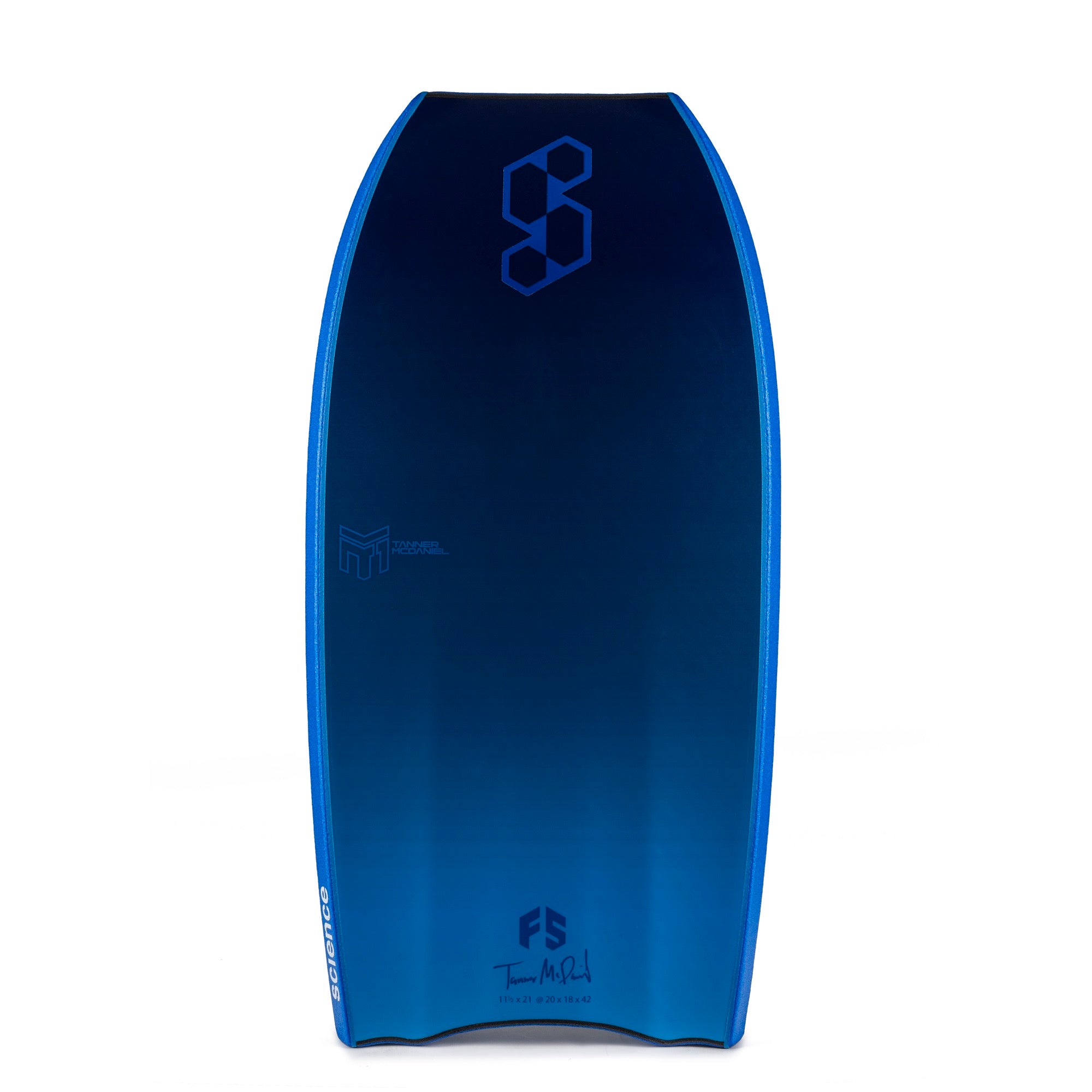 Science Bodyboard - Tanner Flare Serie F5 (PP) - Tri Quad - Royal Blue / Aqua