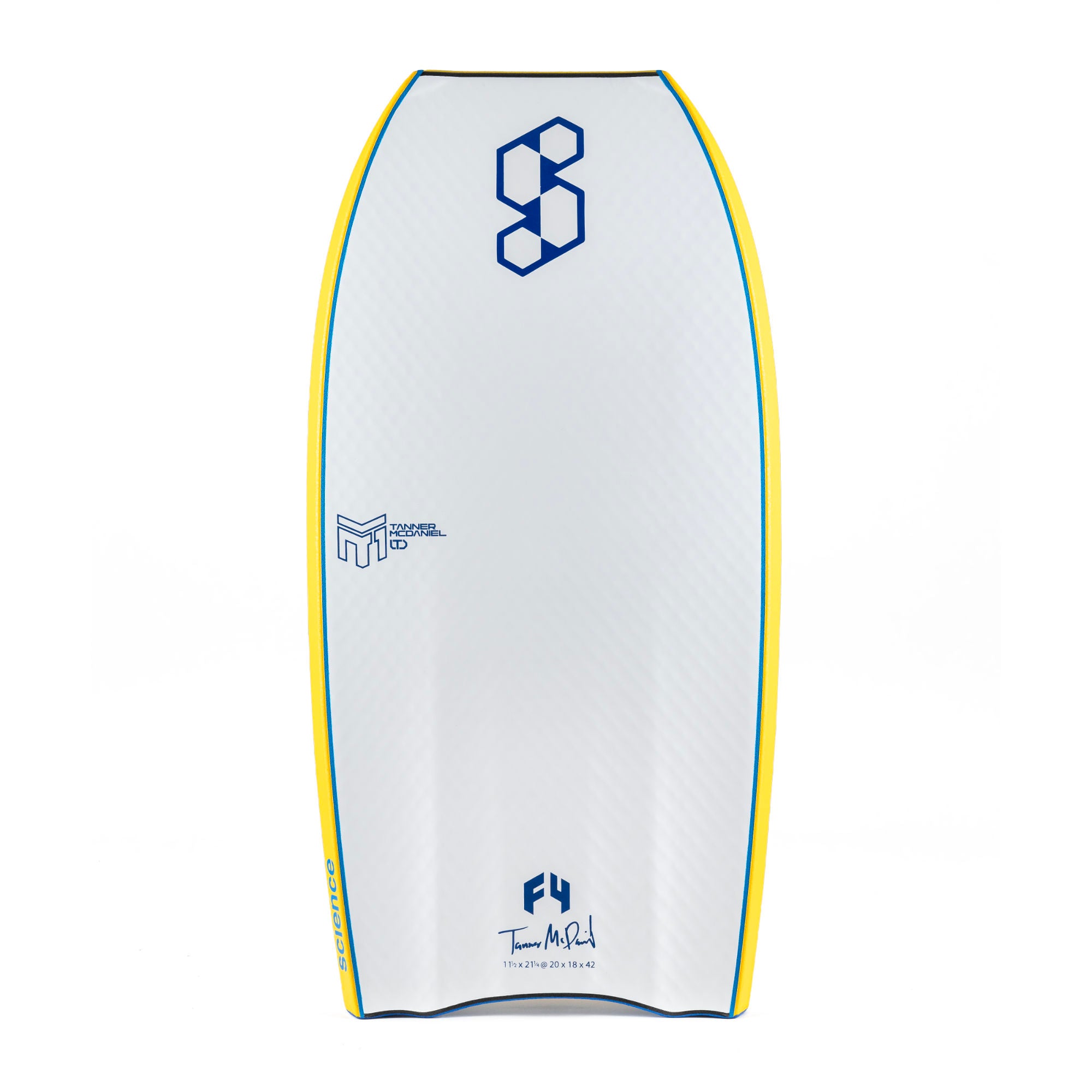 Science Bodyboard - Tanner LTD PP 1.9 Tri Quad F4 - Tangerine / White