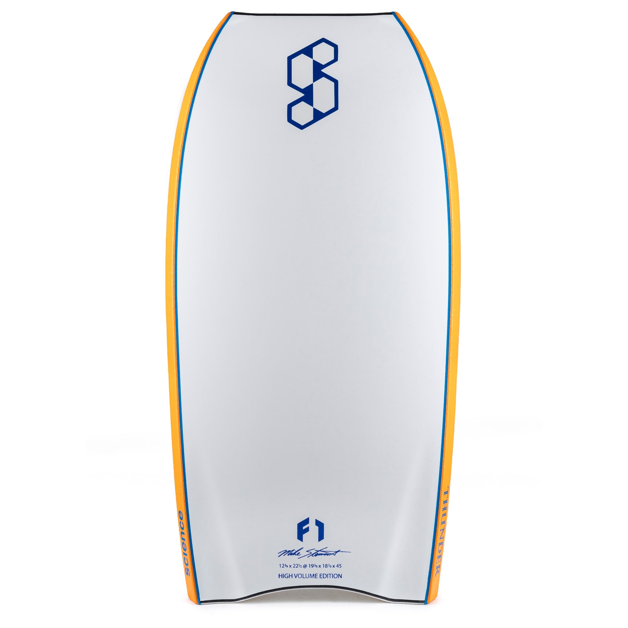 Science Bodyboard - Thunder XL 3x Stringers PP - White / White