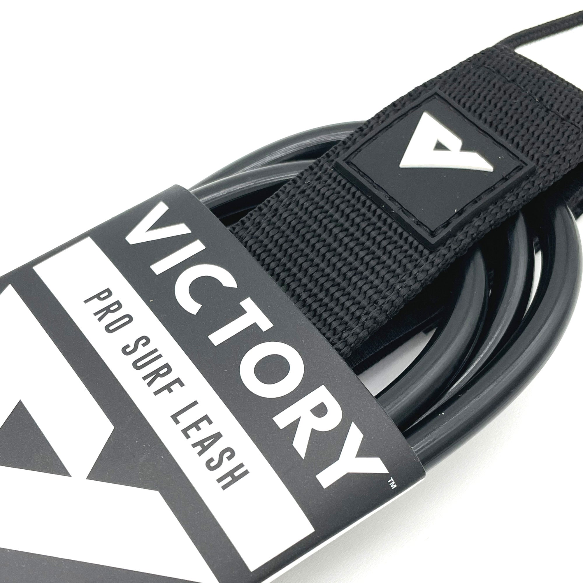 VICTORY - Surf Leash PRO 6' - Matte Black