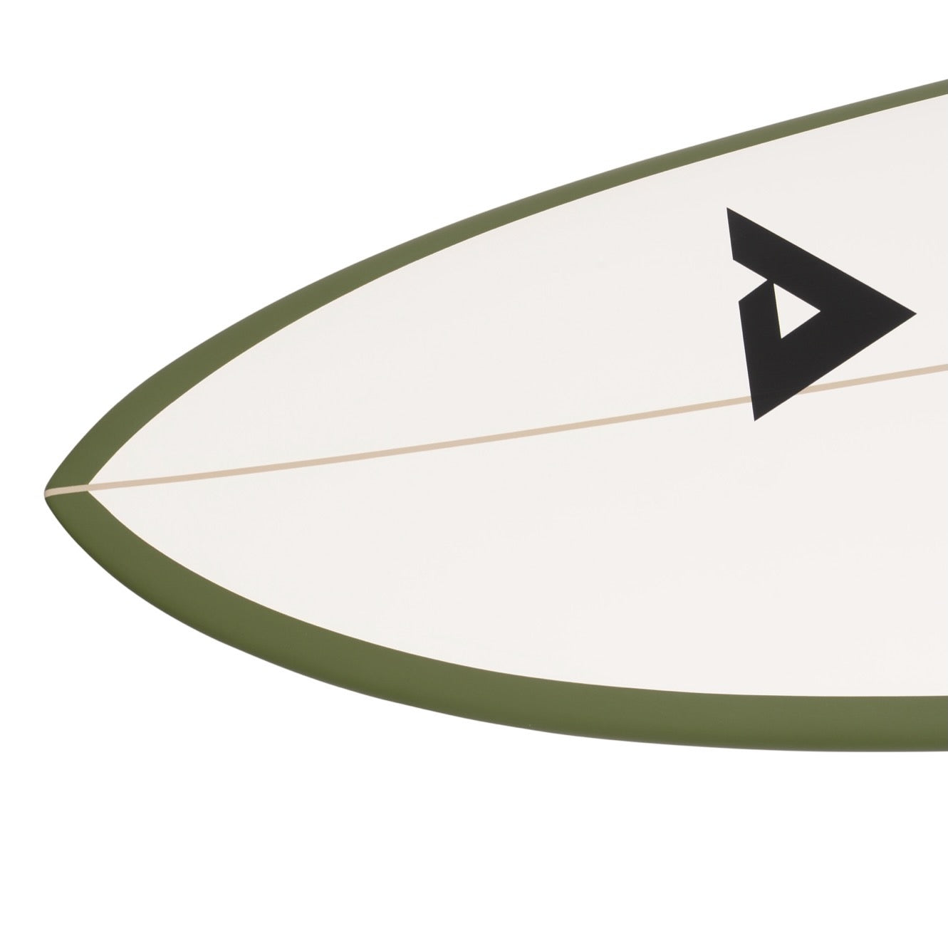Victory Surfboards - Midlength- Epoxy - Futures - Matt Khaki / White