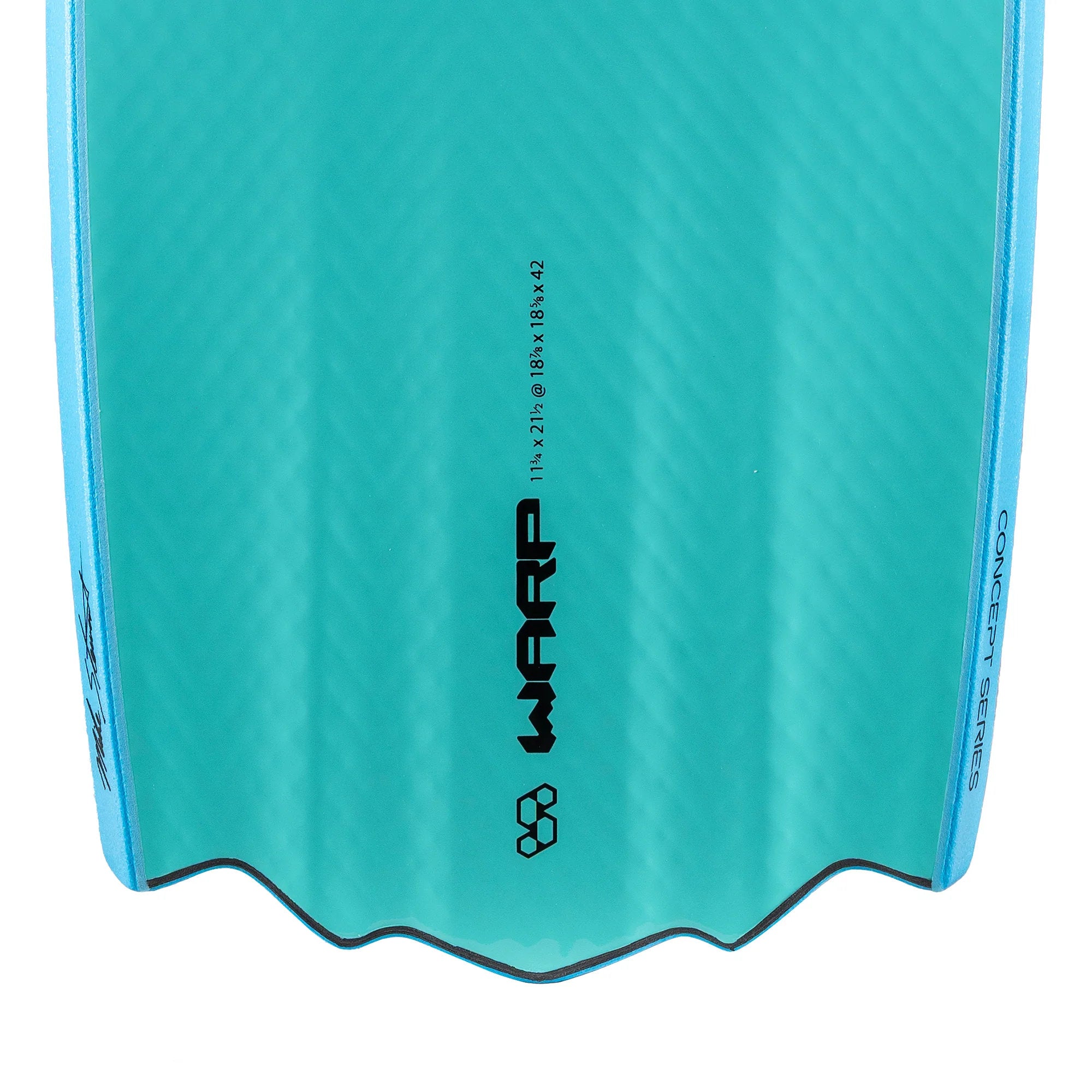 SCIENCE Bodyboards - WARP Concept PP 1.9 - Aqua Blue/ Turquoise