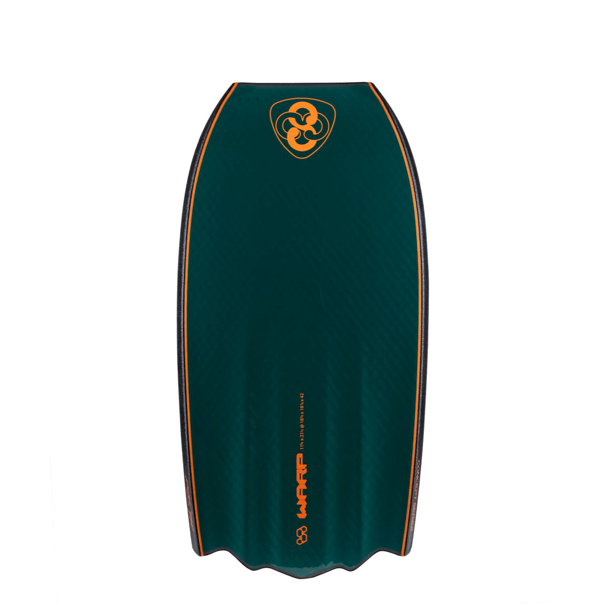 SCIENCE Bodyboards - WARP Concept PP 1.9 - Black / Mallard Green