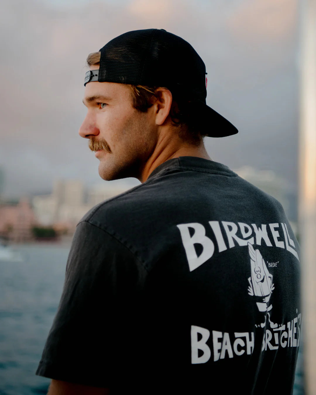 Birdwell - License Plate T-Shirt - Black