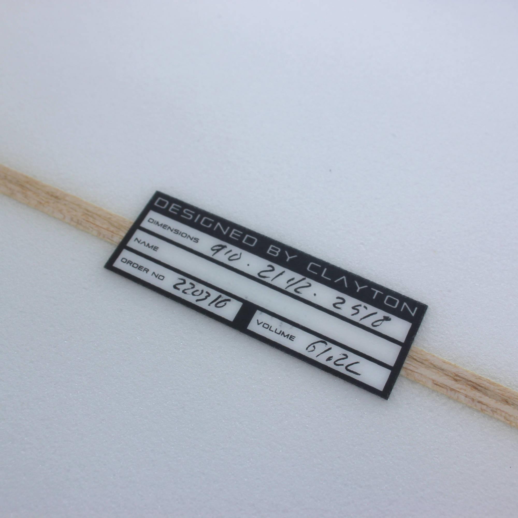 Tablas de surf CLAYTON - Futuros Performer (PU) - 9'0