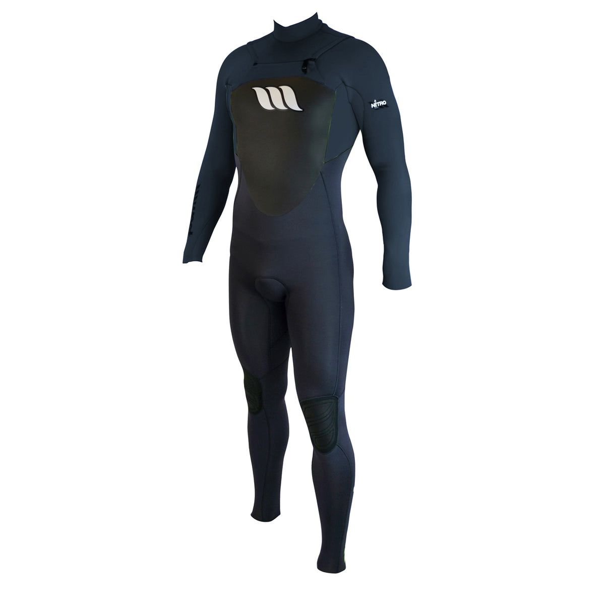 WEST - Wetsuit kid- NITRO Junior 3/2mm Front Zip - Black