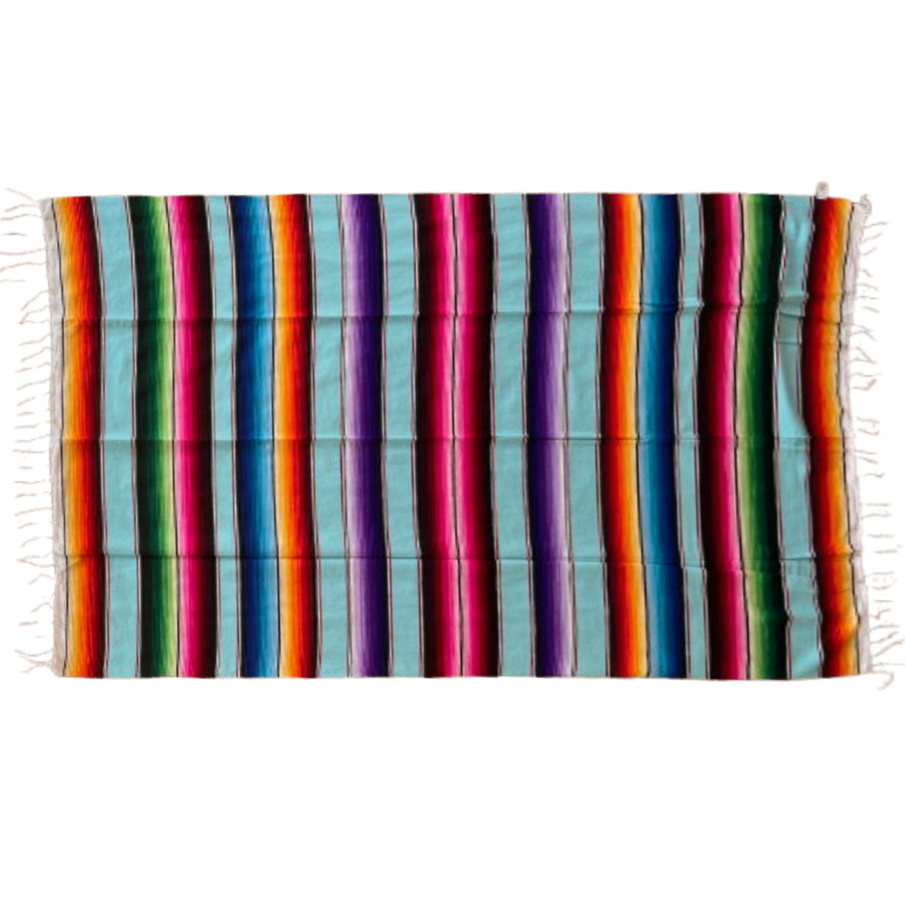 Woodstockshop - Couverture Mexicain à rayures - Rainbow